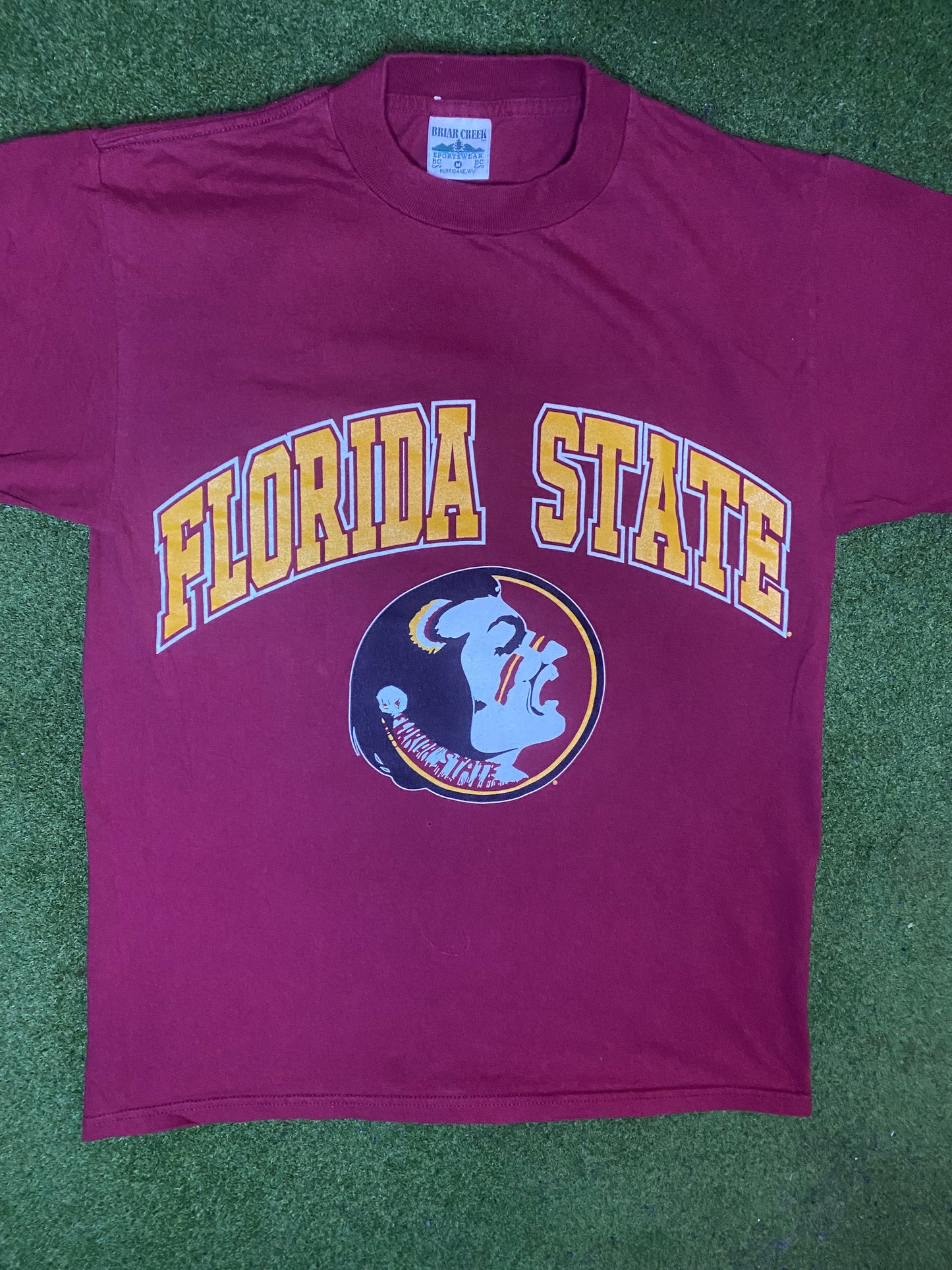 90s Florida State Seminoles - Vintage College T-Shirt (Medium) - Gametime Vintage