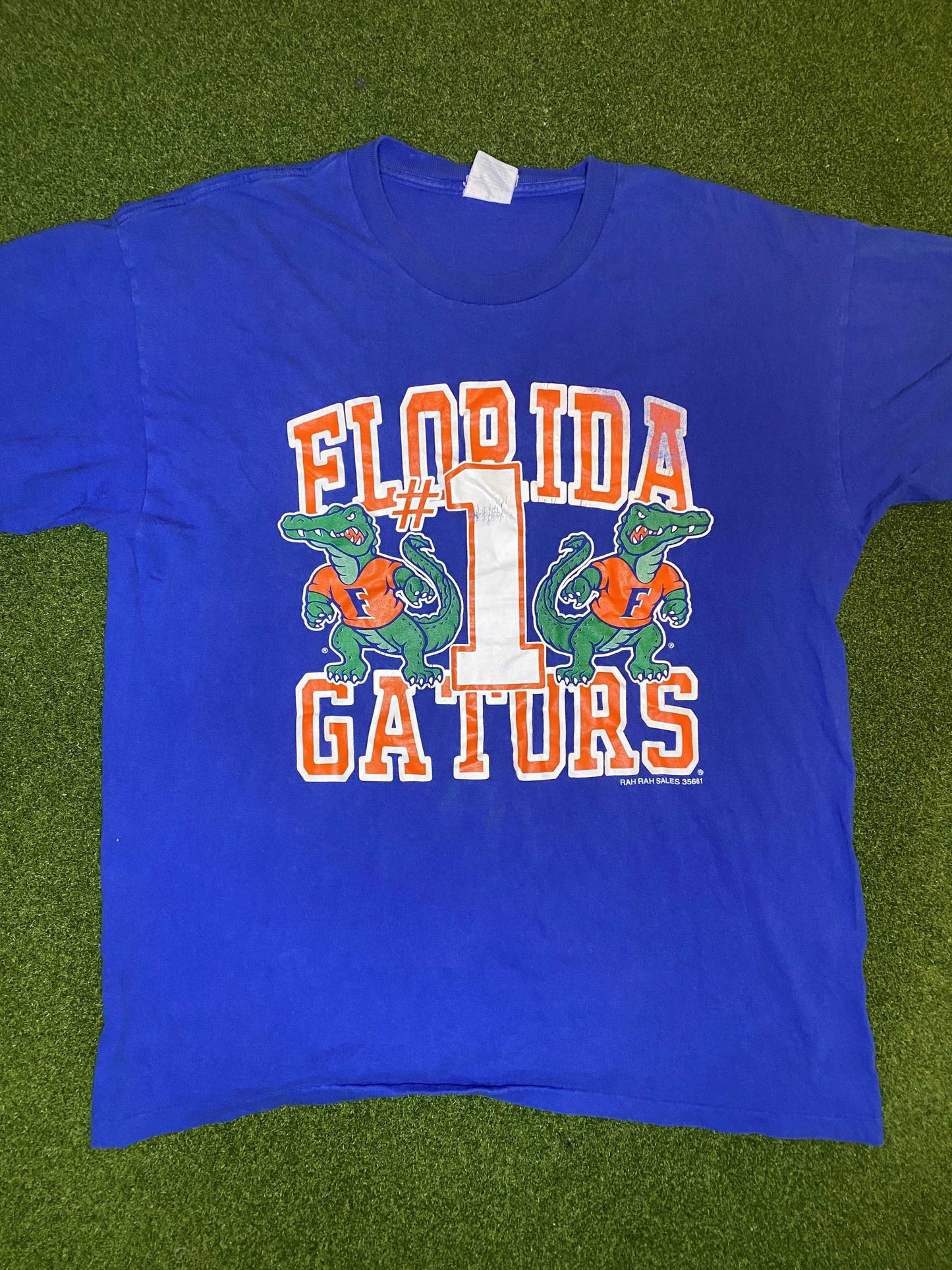 90s Florida Gators - Big Logo - Vintage College Tee Shirt (XL) - Gametime Vintage