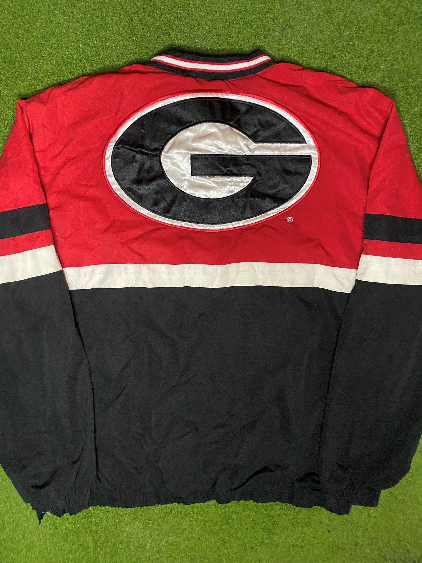 90年代佐治亚牛头犬队 - 复古大学套头衫 (2XL)