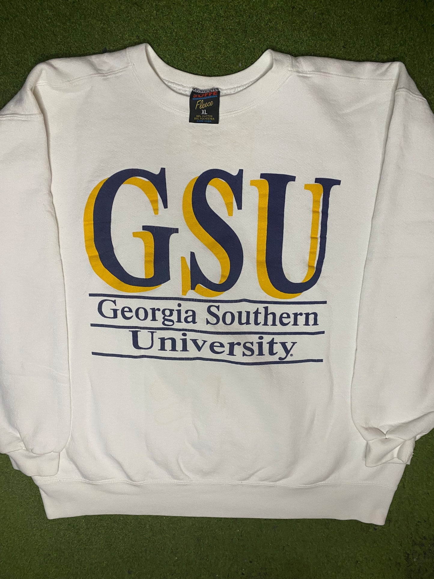 90s Georgia Southern Eagles - Vintage University Sweatshirt (XL) - Gametime Vintage