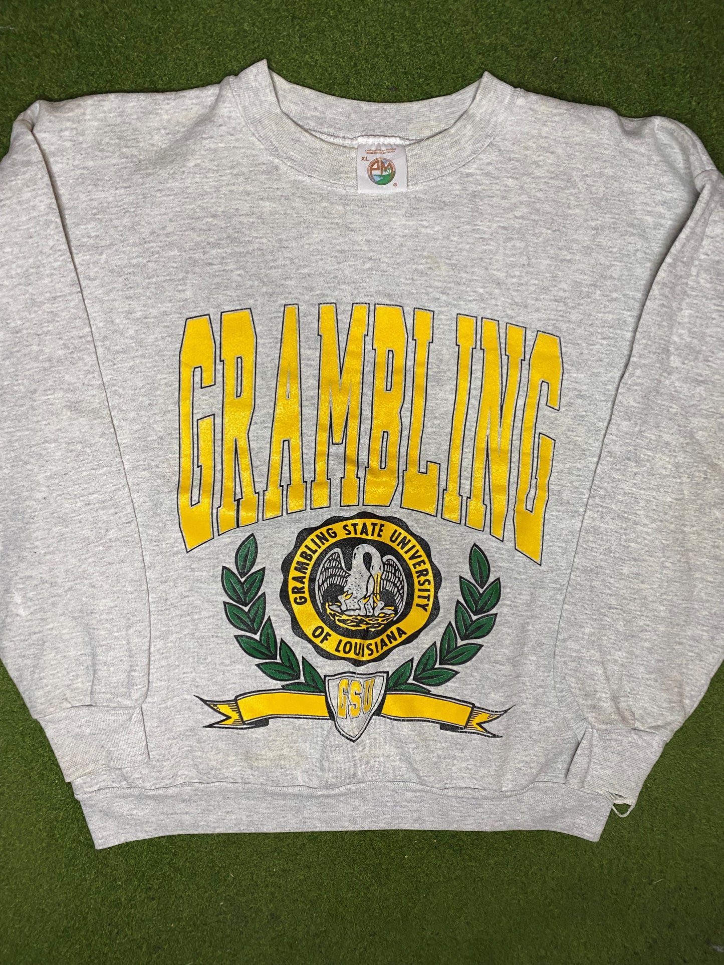 90s Grambling State Tigers - Vintage HBCU Sweatshirt (XL) - Gametime Vintage