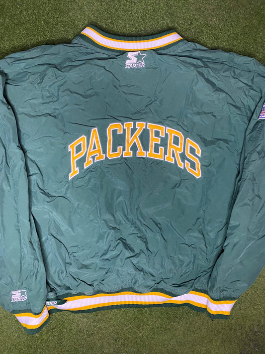 90s Green Bay Packers - Vintage NFL Pullover (XL) - Gametime Vintage