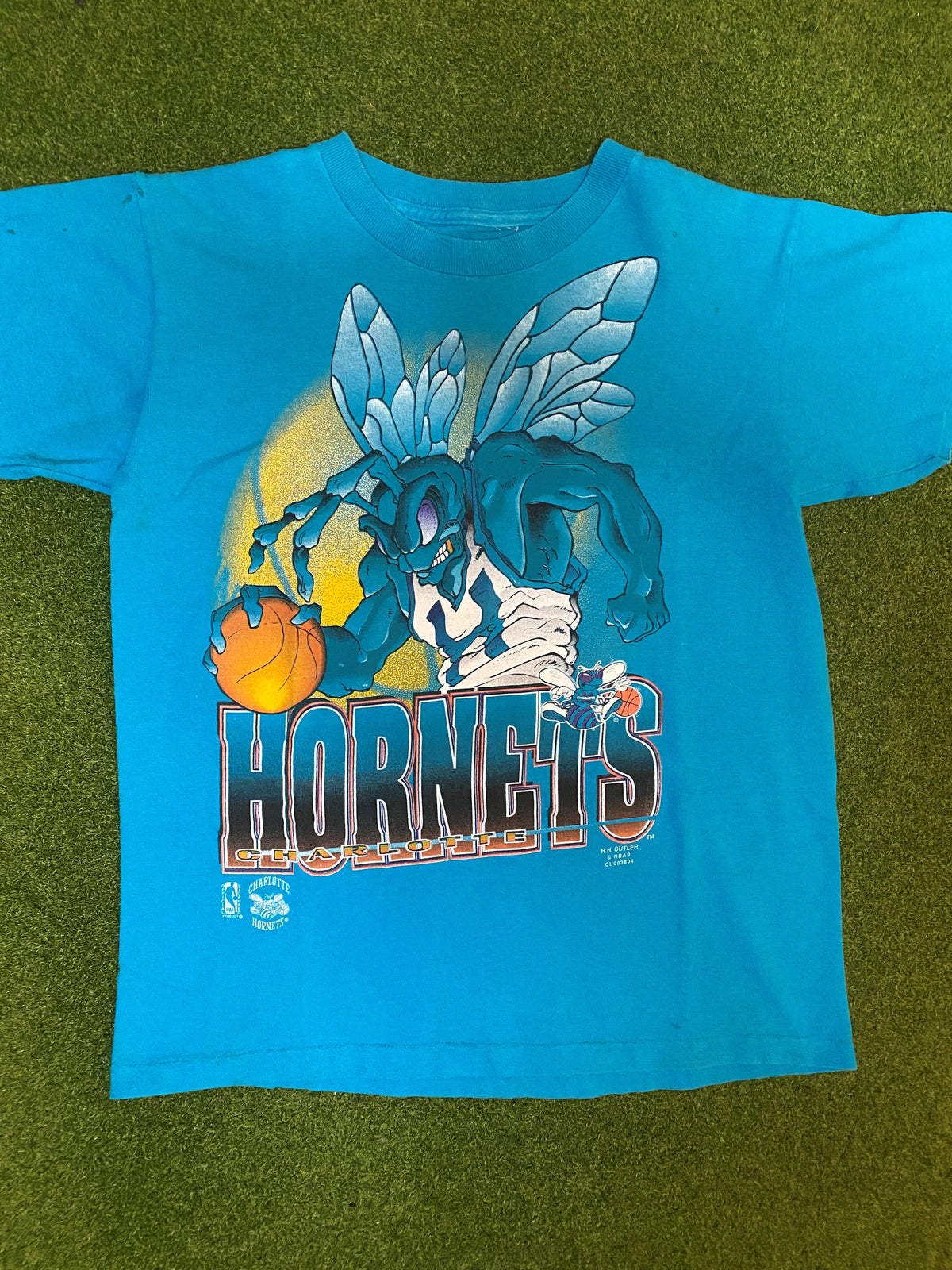90s Charlotte Hornets - Vintage NBA T-Shirt (Small) - Gametime Vintage