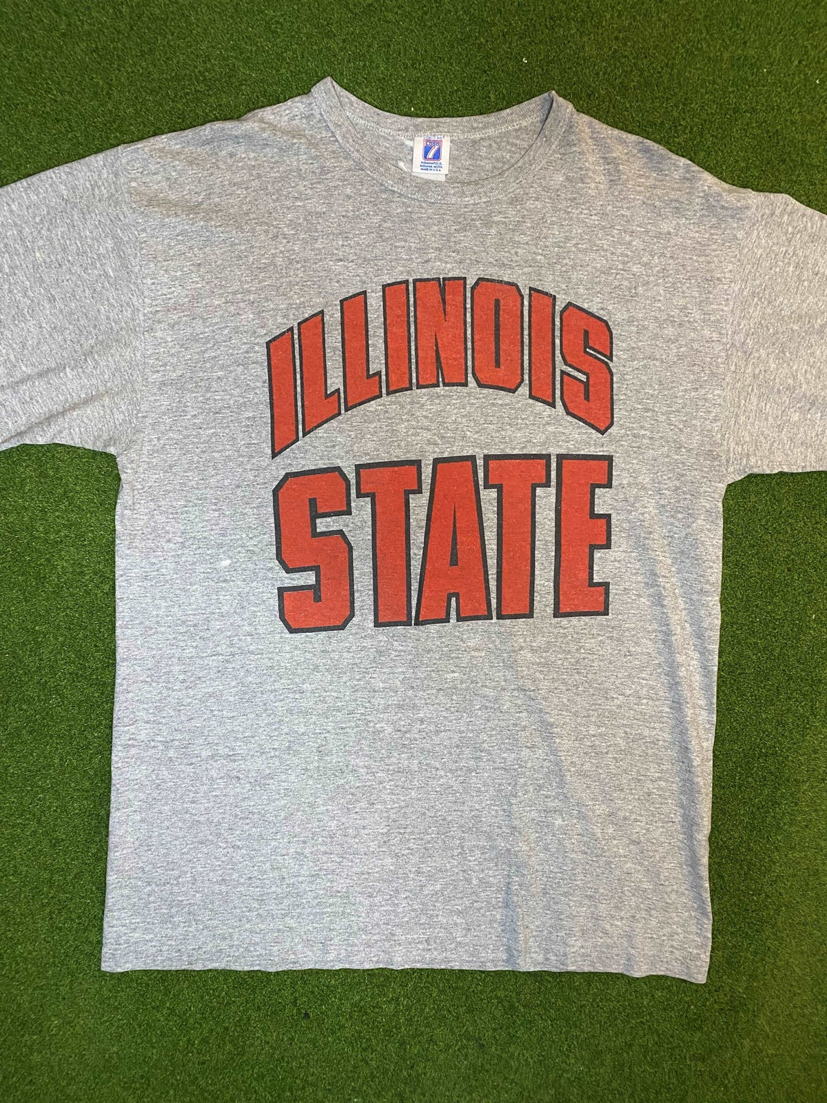 90s Illinois State Red Birds - Vintage College Tee Shirt (XL) - Gametime Vintage