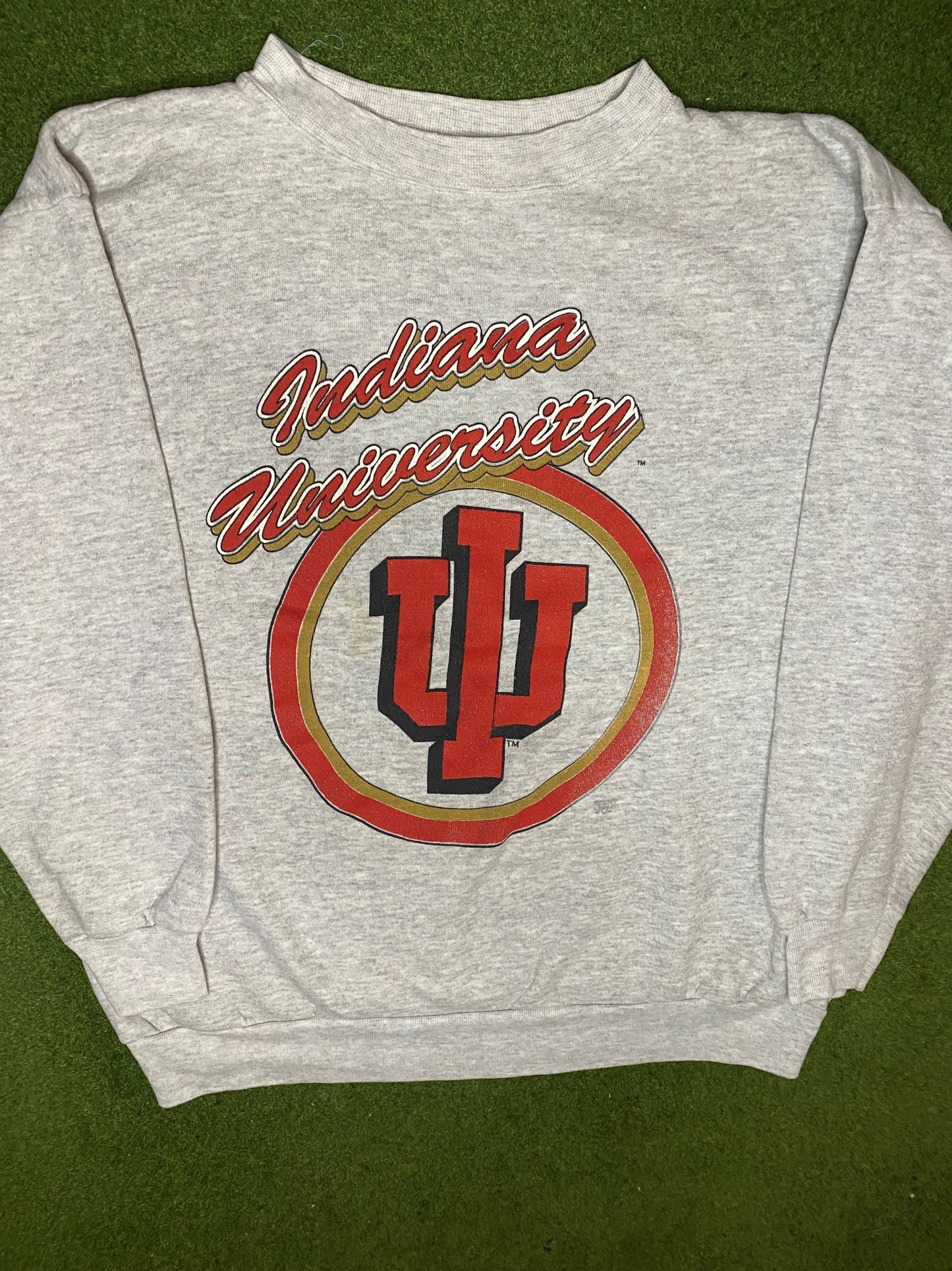 90s Indiana Hoosiers - Vintage University T-Shirt (XL) - Gametime Vintage