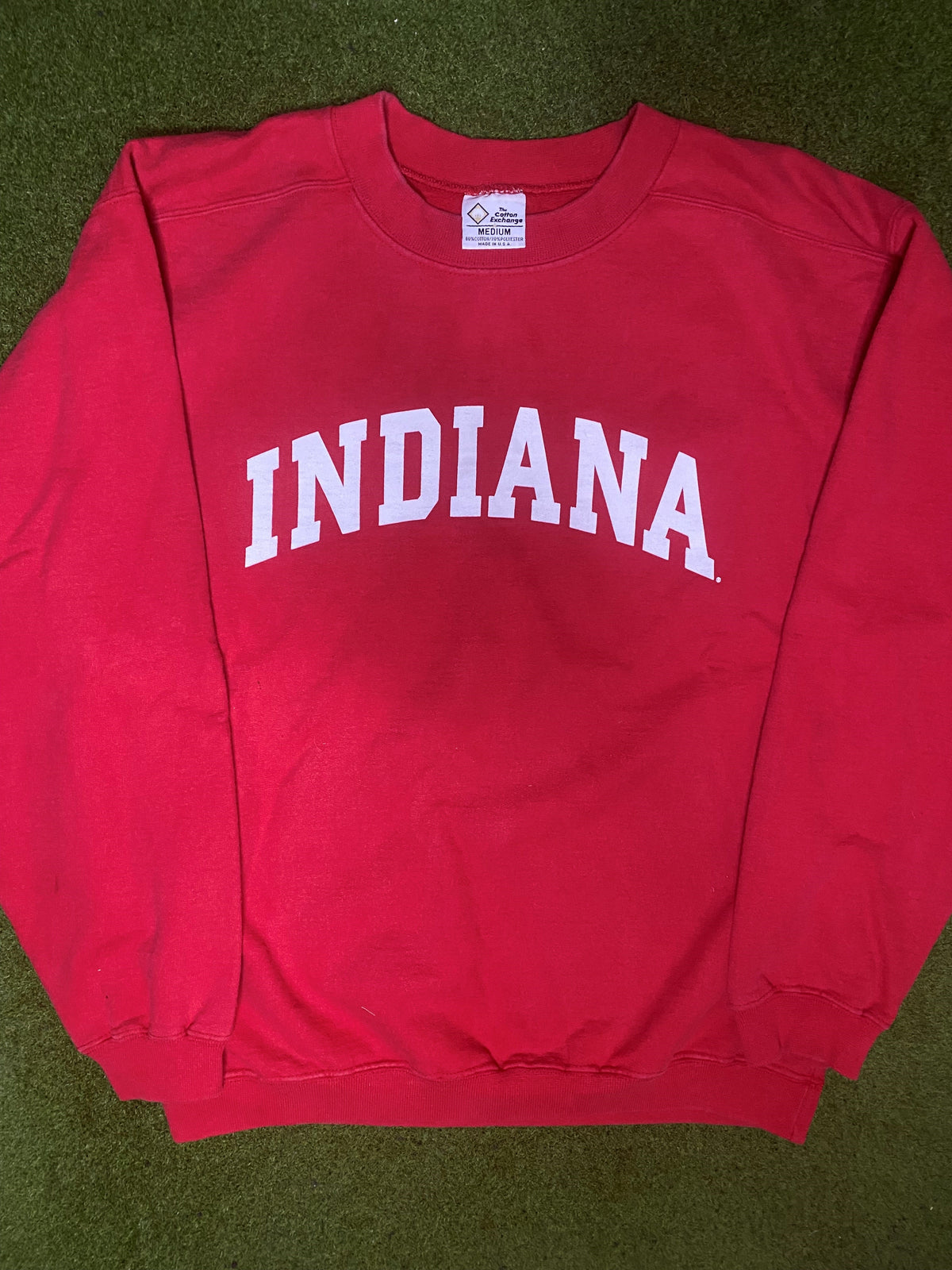 90s Indiana Hoosiers - Vintage College Sweatshirt (Medium) - Gametime Vintage