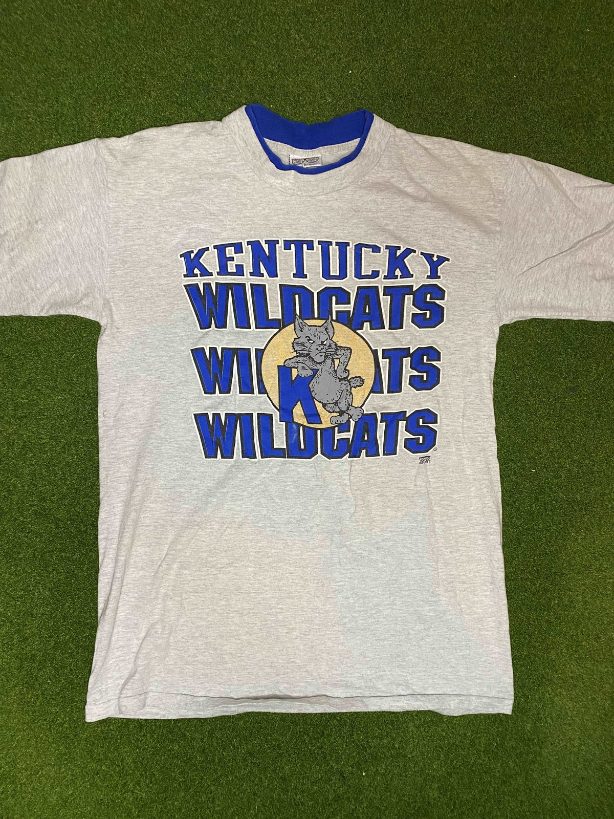 90s Kentucky Wildcats - Vintage Tee Shirt (Large) - Gametime Vintage