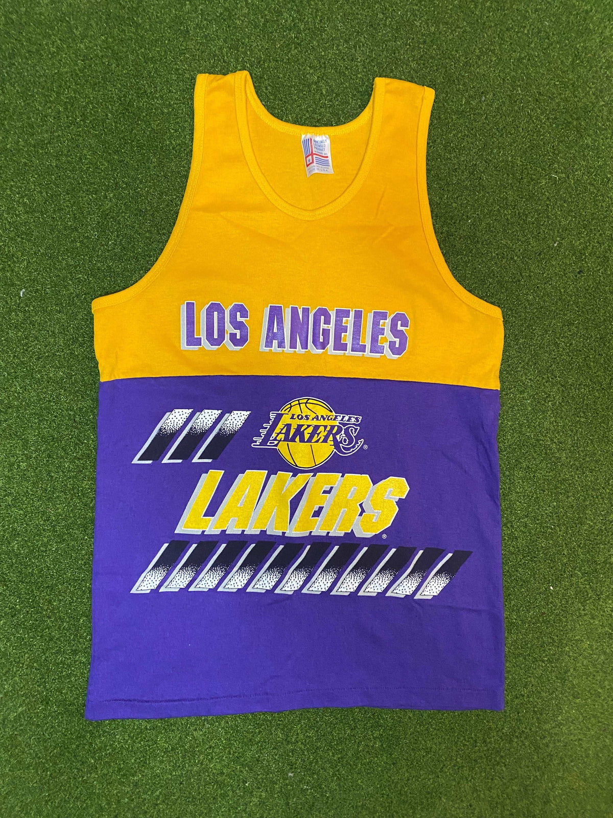 90s Los Angeles Lakers - Vintage NBA Tank (Medium) - Gametime Vintage
