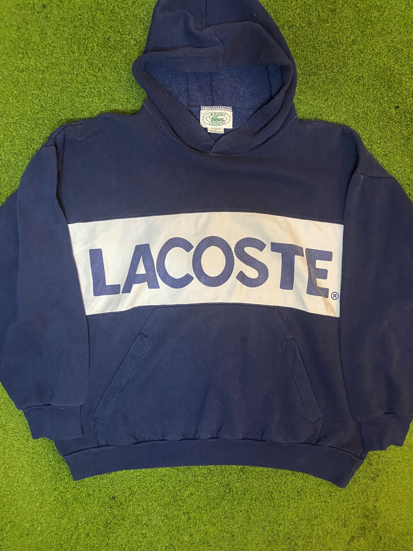 90s Lacoste - Izod - Vintage Hoodie (Large) - Gametime Vintage