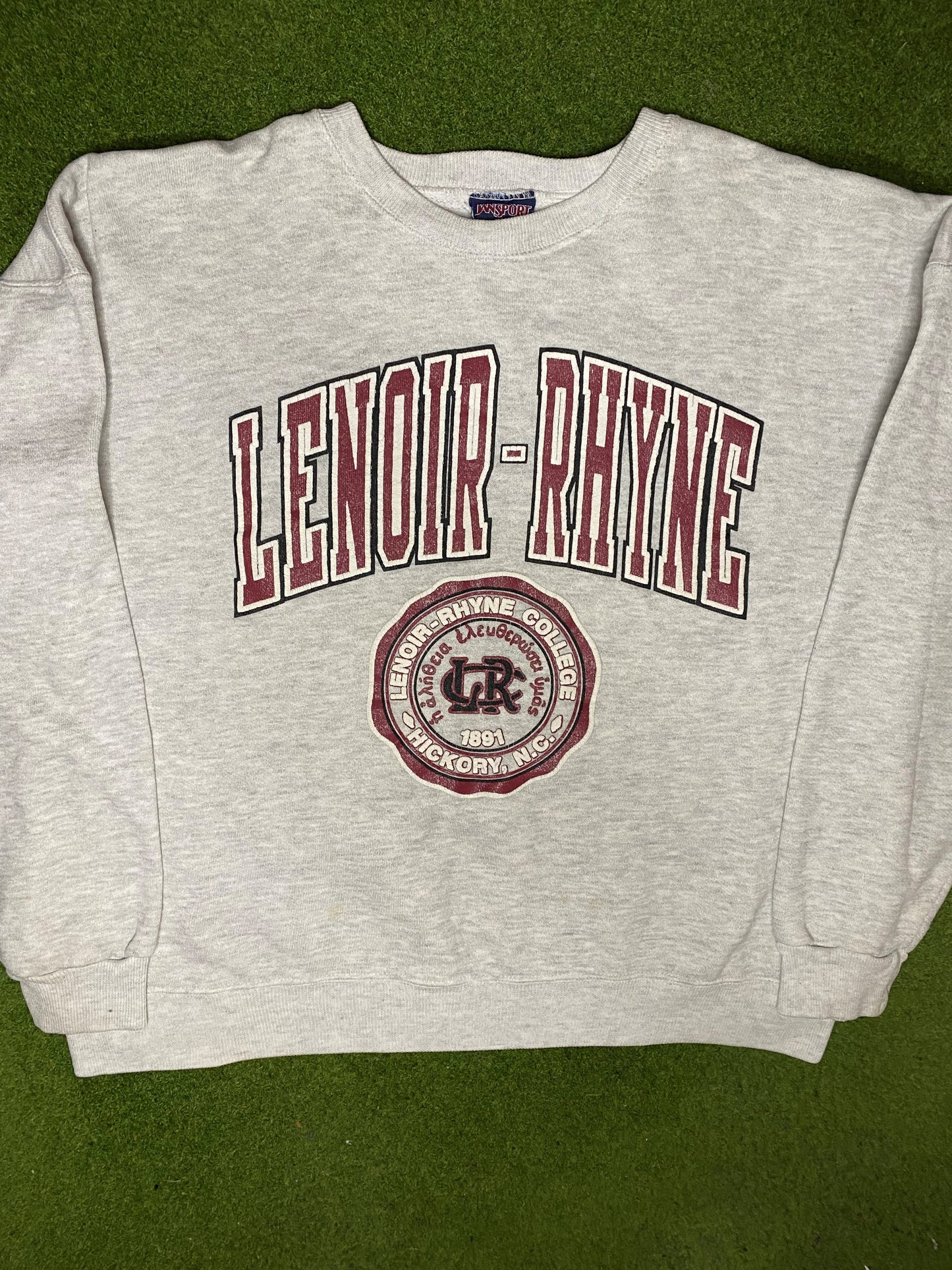 90s Lenoir-Rhyne Bears - Vintage University Sweatshirt (XL) - Gametime Vintage