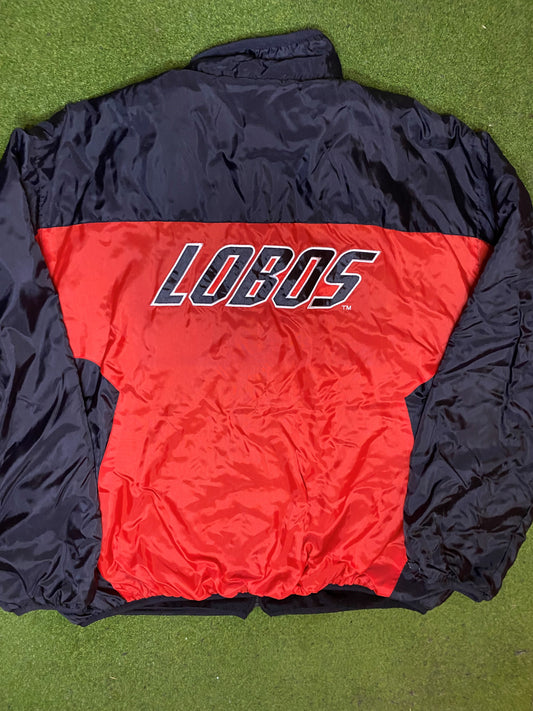 90s New Mexico Lobos - Vintage College Jacket (XL) - Gametime Vintage