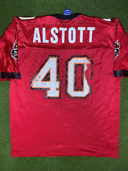 1996-2001 Tampa Bay Buccaneers - Mike Alstott #40 - Vintage NFL Jersey (48) - Gametime Vintage