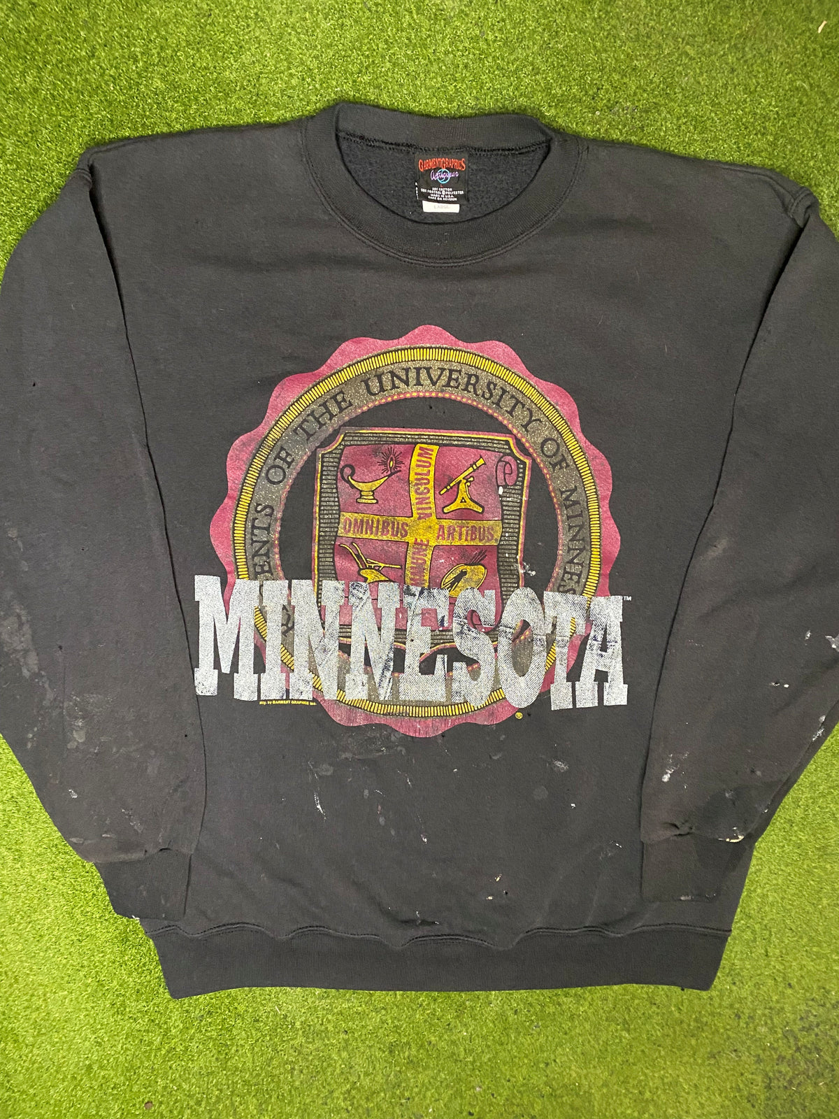 90s Minnesota Golden Gophers - Vintage University Sweatshirt (Large) - Gametime Vintage
