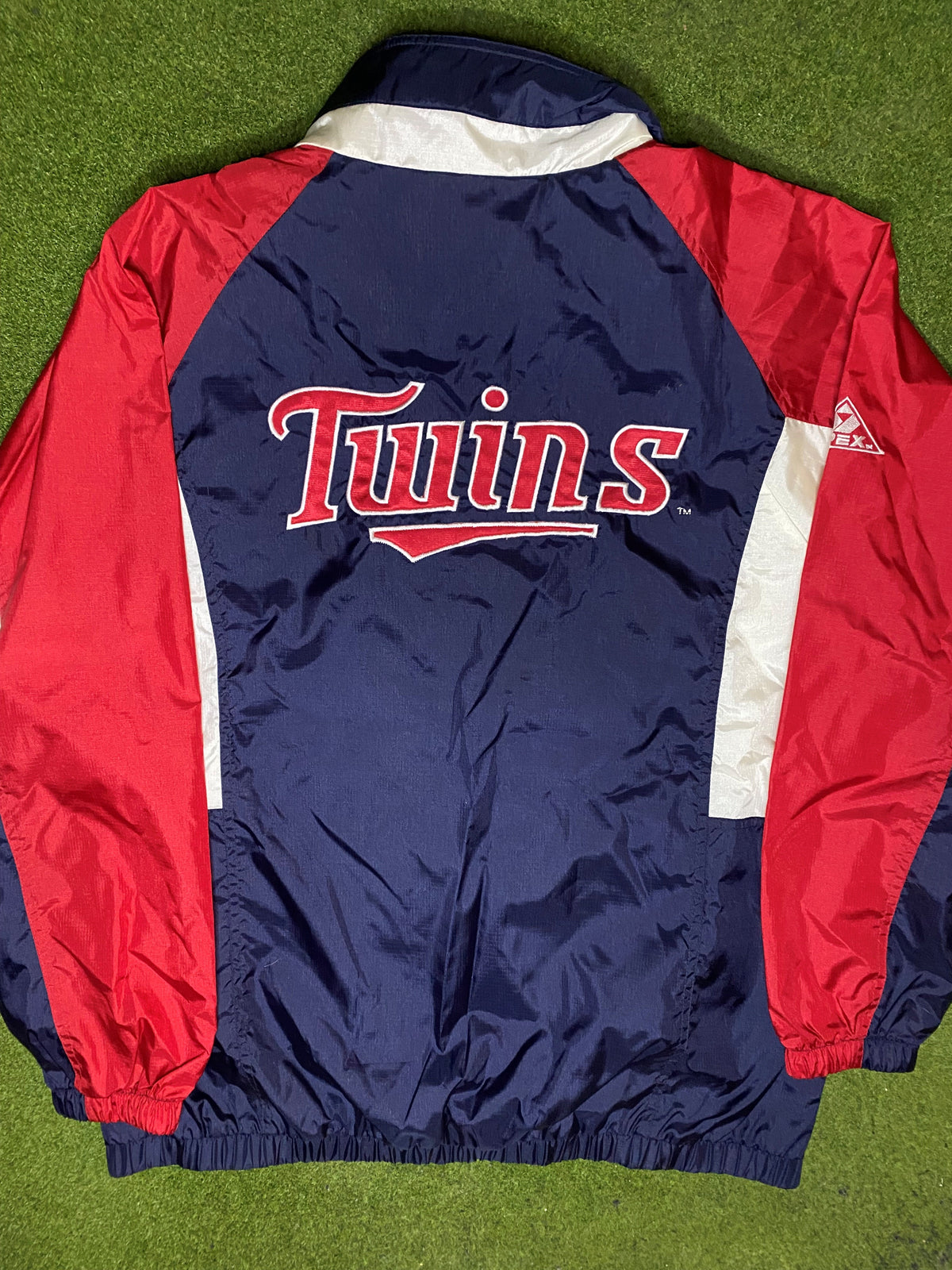 90s Minnesota Twins - Vintage MLB Windbreaker (XL) - Gametime Vintage