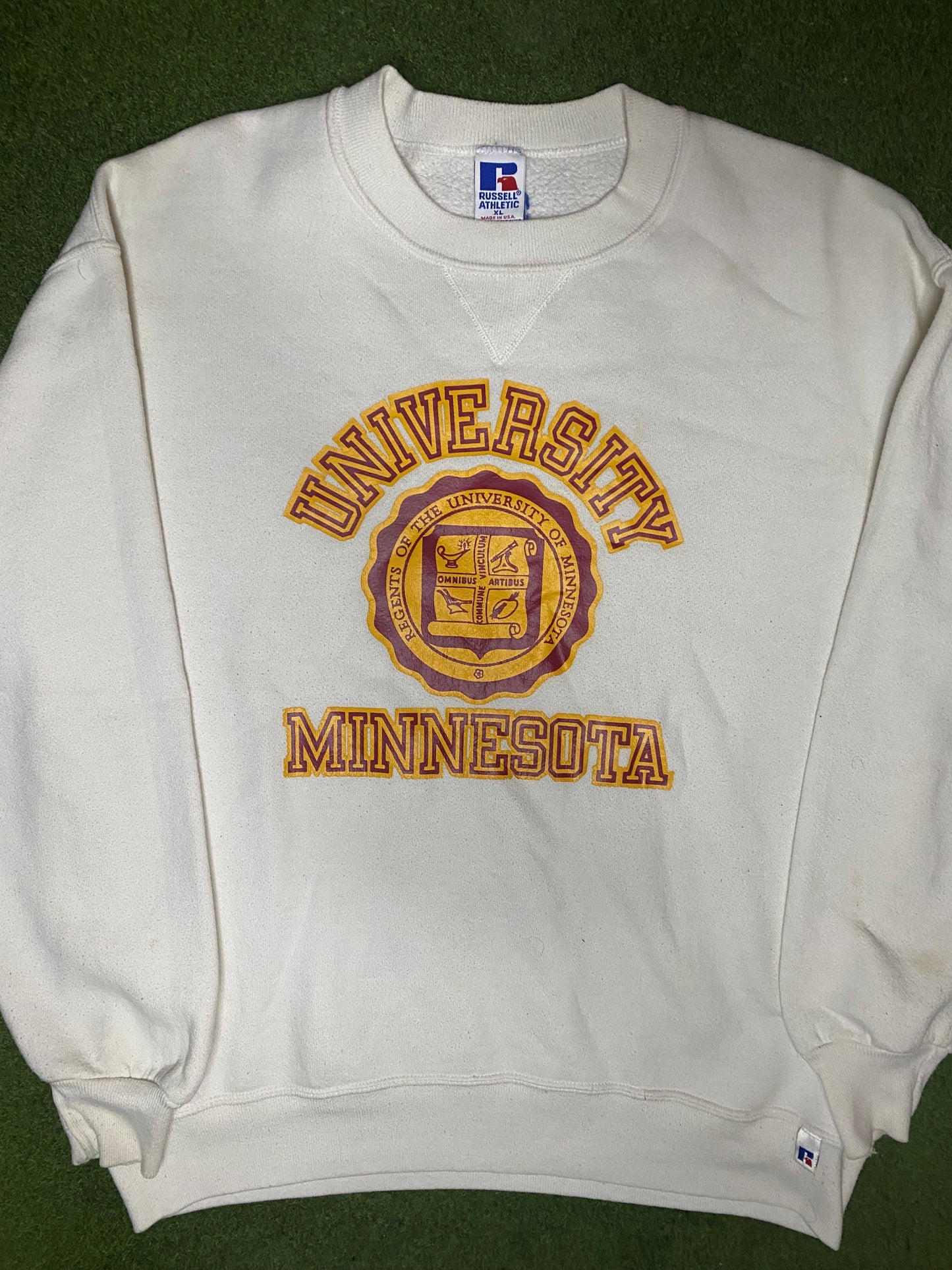 90s Minnesota Golden Gophers - Vintage University Sweatshirt (XL) - Gametime Vintage