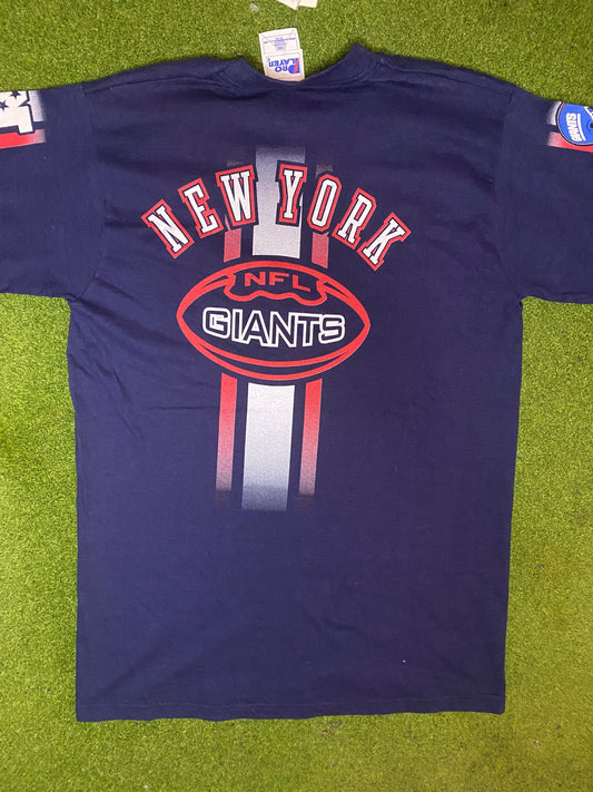 90s New York Giants - Double Sided - NWT - Vintage NFL T-Shirt (Youth XL) - Gametime Vintage