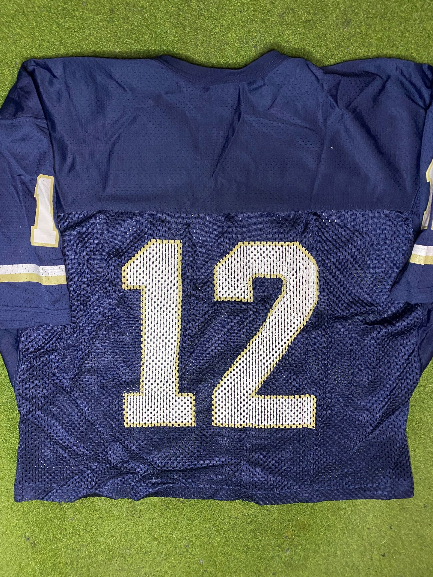 90s Navy Midshipmen - Vintage College Jersey (XL) - Gametime Vintage