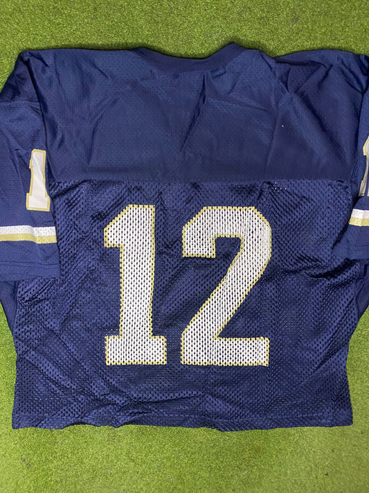 90s Navy Midshipmen - Vintage College Jersey (XL) - Gametime Vintage