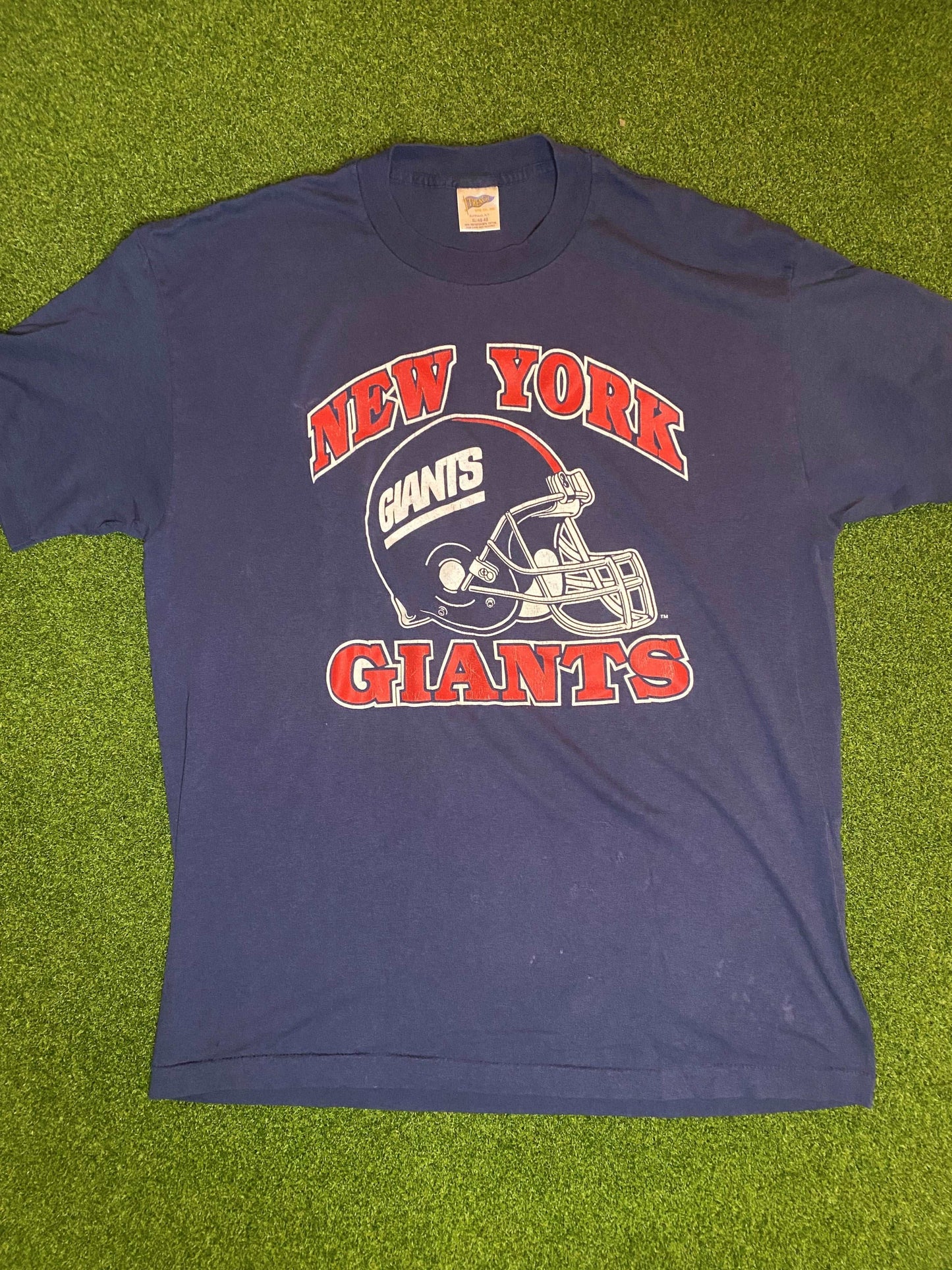90s New York Giants - Vintage NFL Tee Shirt (XL) - Gametime Vintage