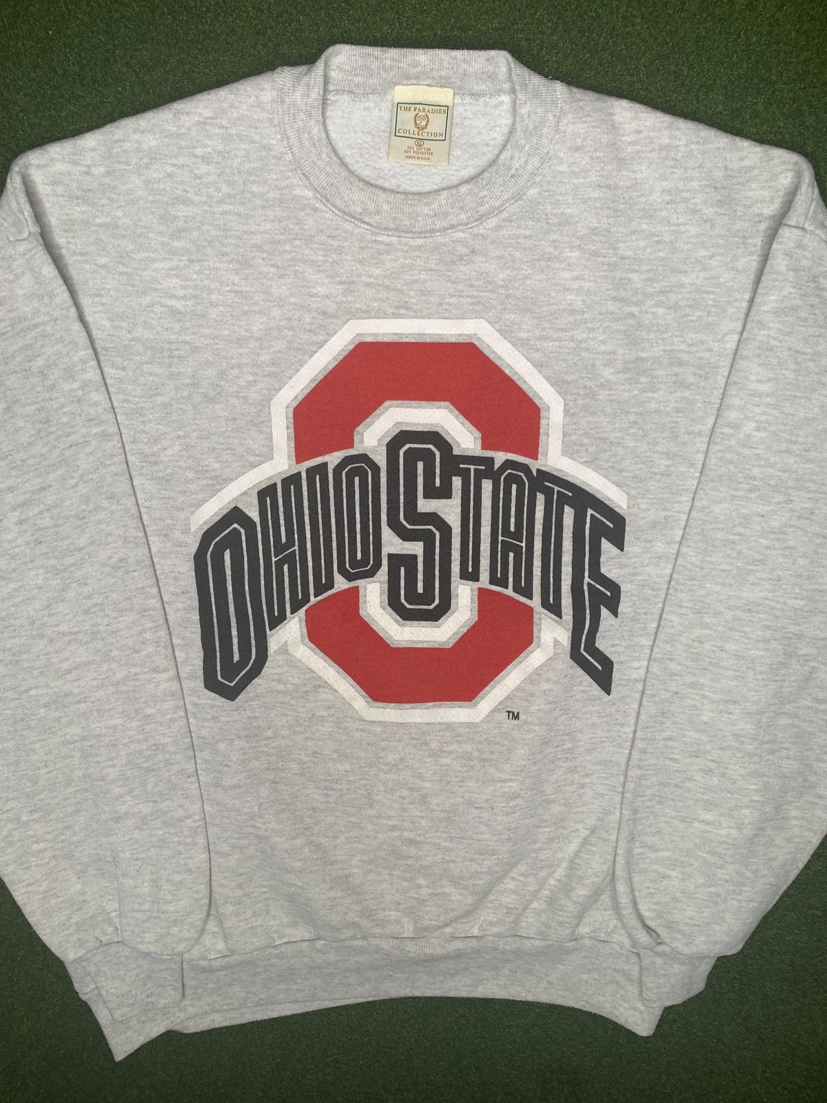 Sudadera universitaria clásica de los Ohio State Buckeyes de los 90 (XL)