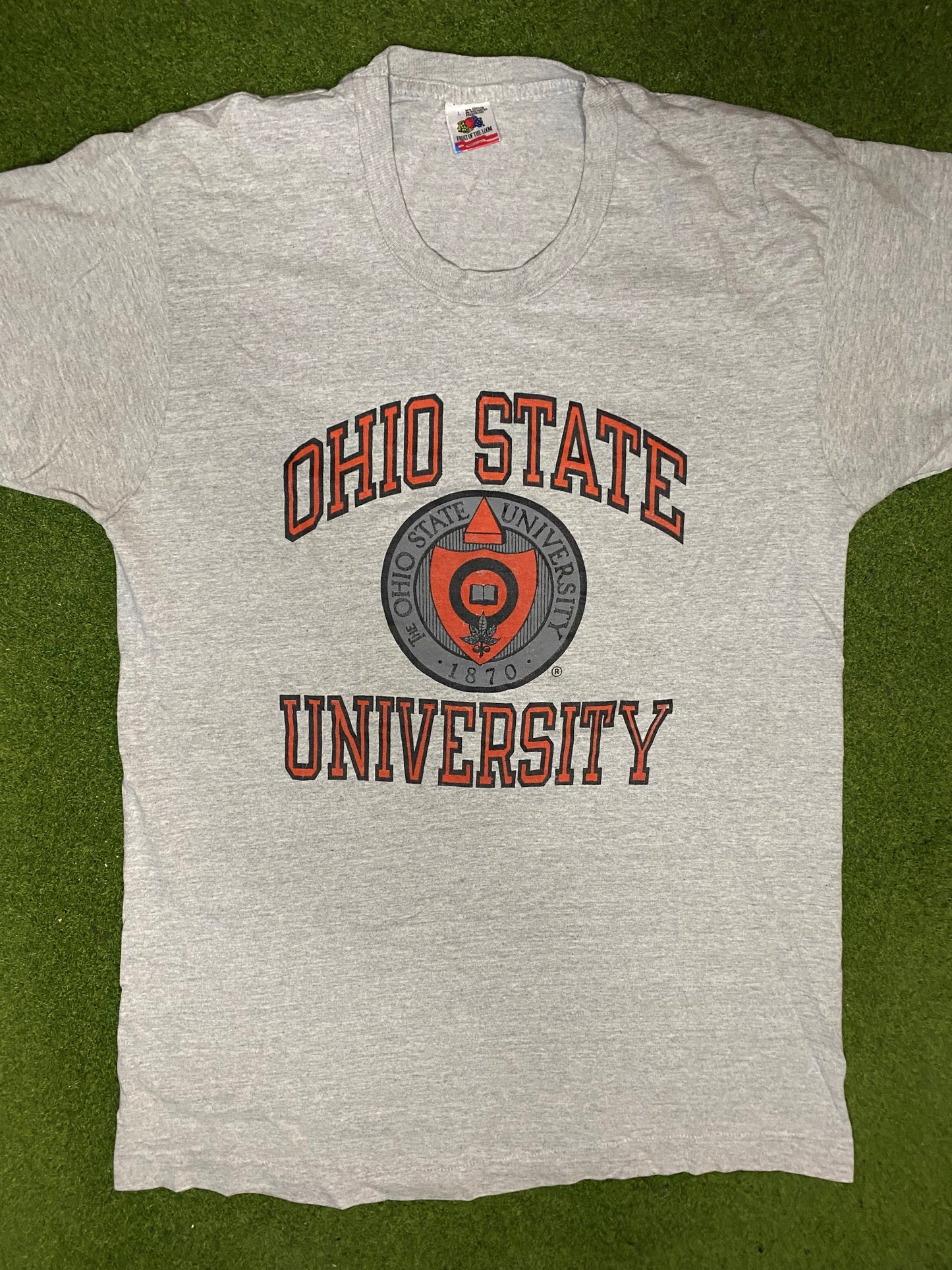 90s Ohio State Buckeyes - Vintage University T-Shirt (Large) - Gametime Vintage