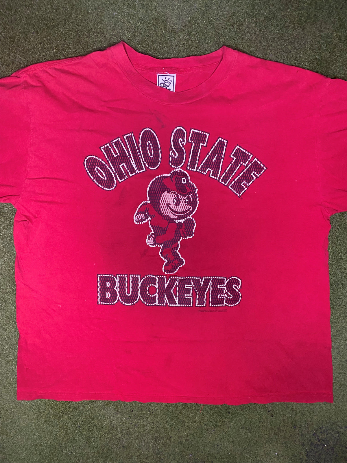 90s Ohio State Buckeyes - Vintage College T Shirt (2XL) - Gametime Vintage