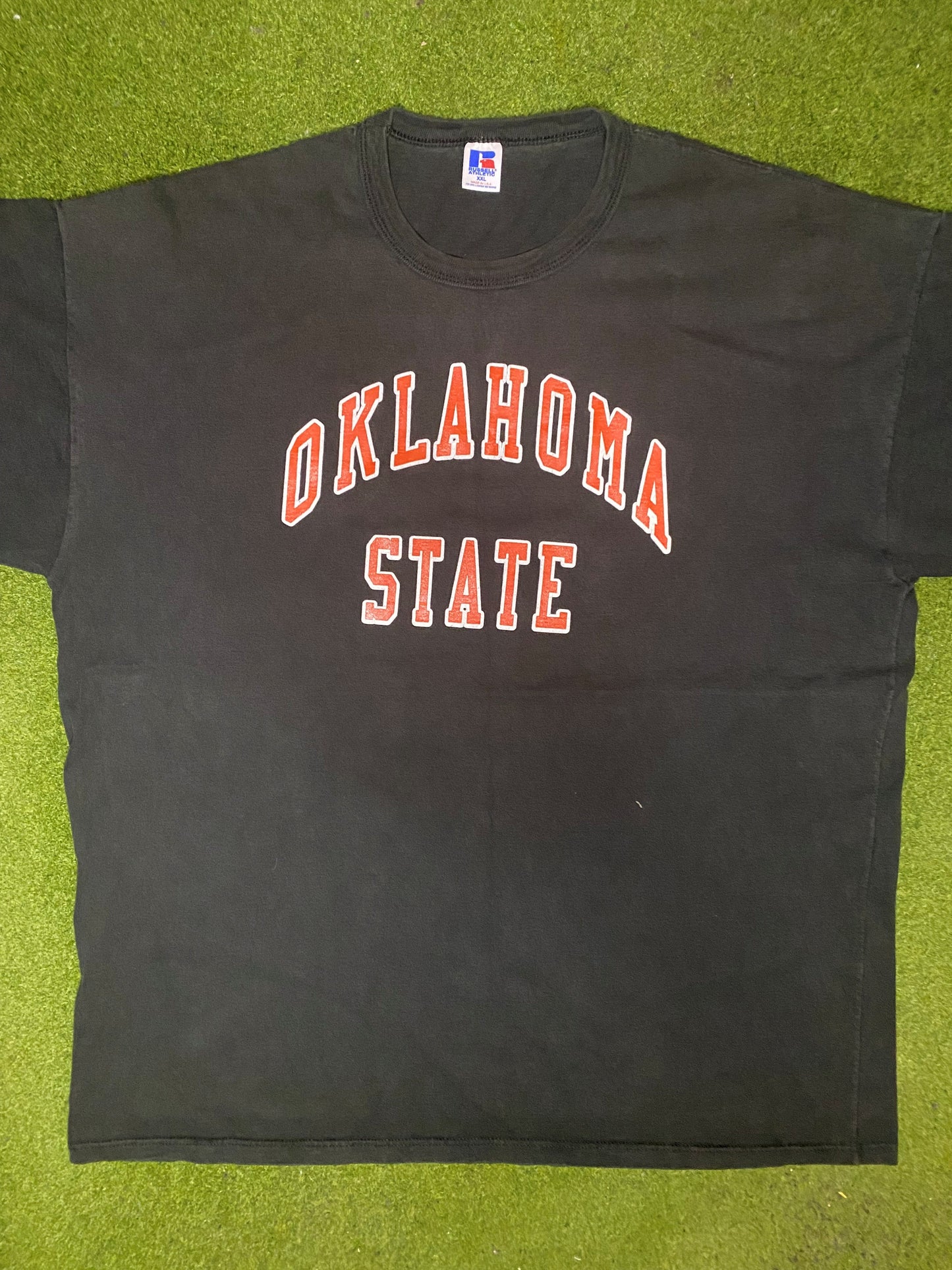 90s Oklahoma State Cowboys - Vintage College T-Shirt (2XL) - Gametime Vintage