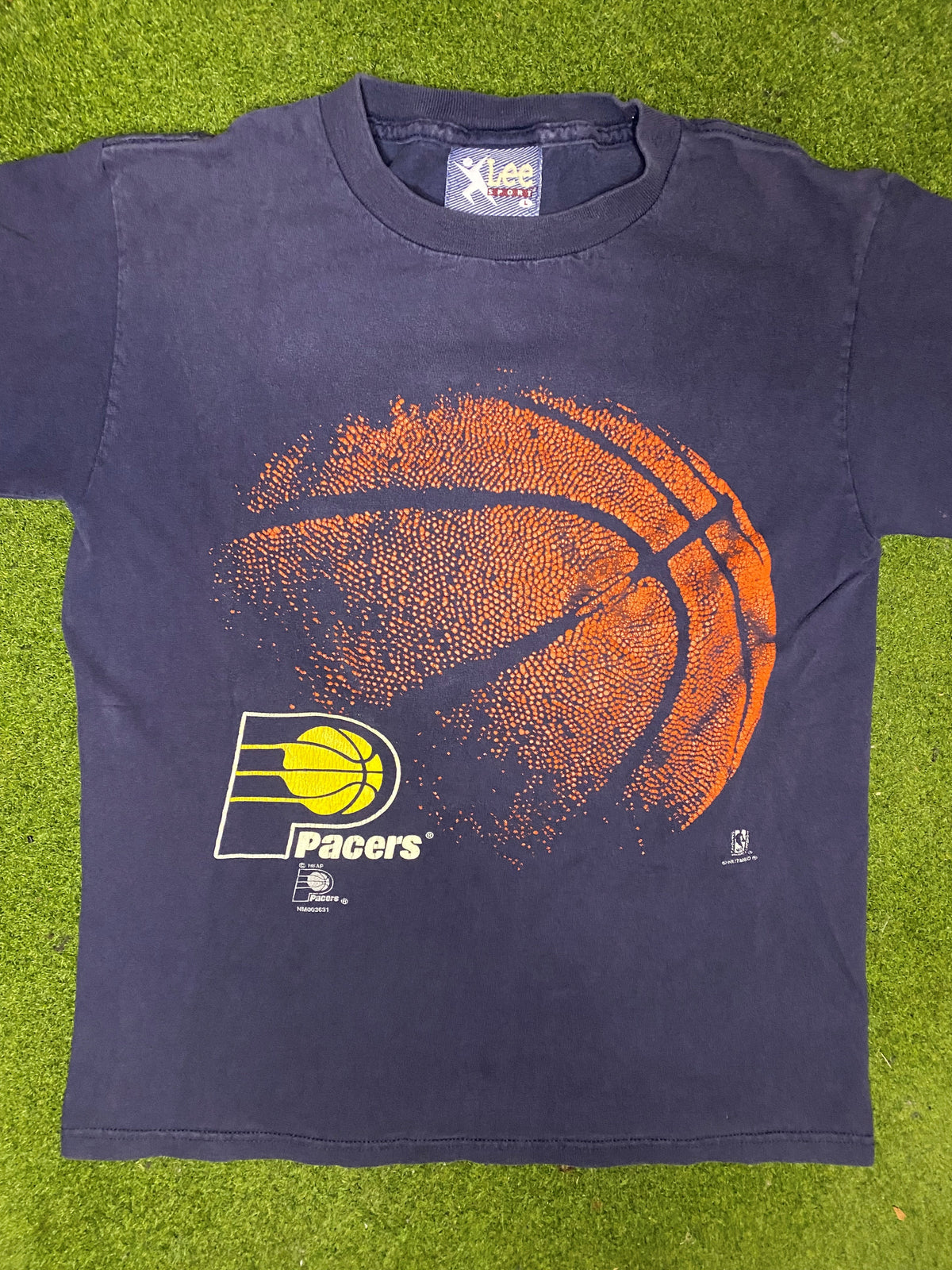 90s Indiana Pacers - Vintage NBA T-Shirt (Youth Large) - Gametime Vintage