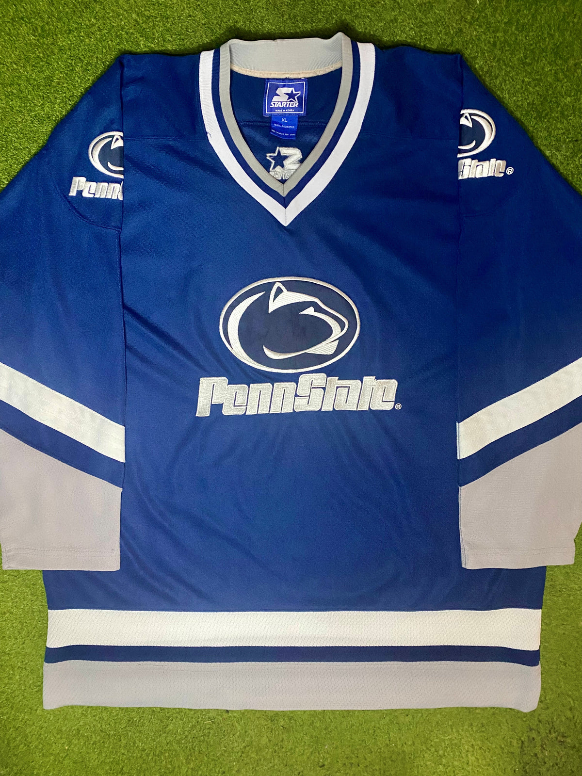 90s Penn State Nittany Lions - Vintage College Hockey Jersey (XL) - Gametime Vintage