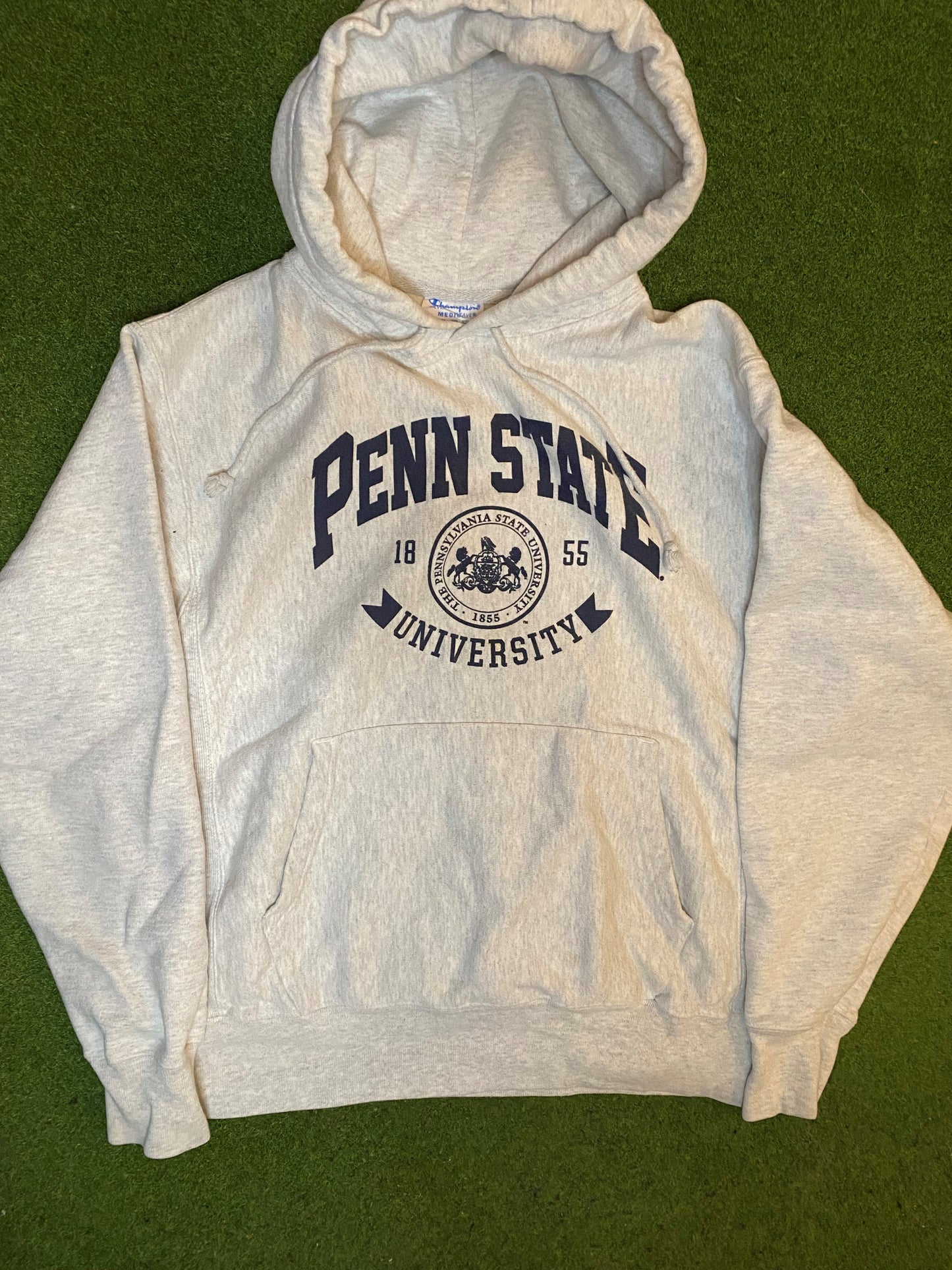 90s Penn State Nittany Lions - Vintage University Hoodie (Medium) - Gametime Vintage