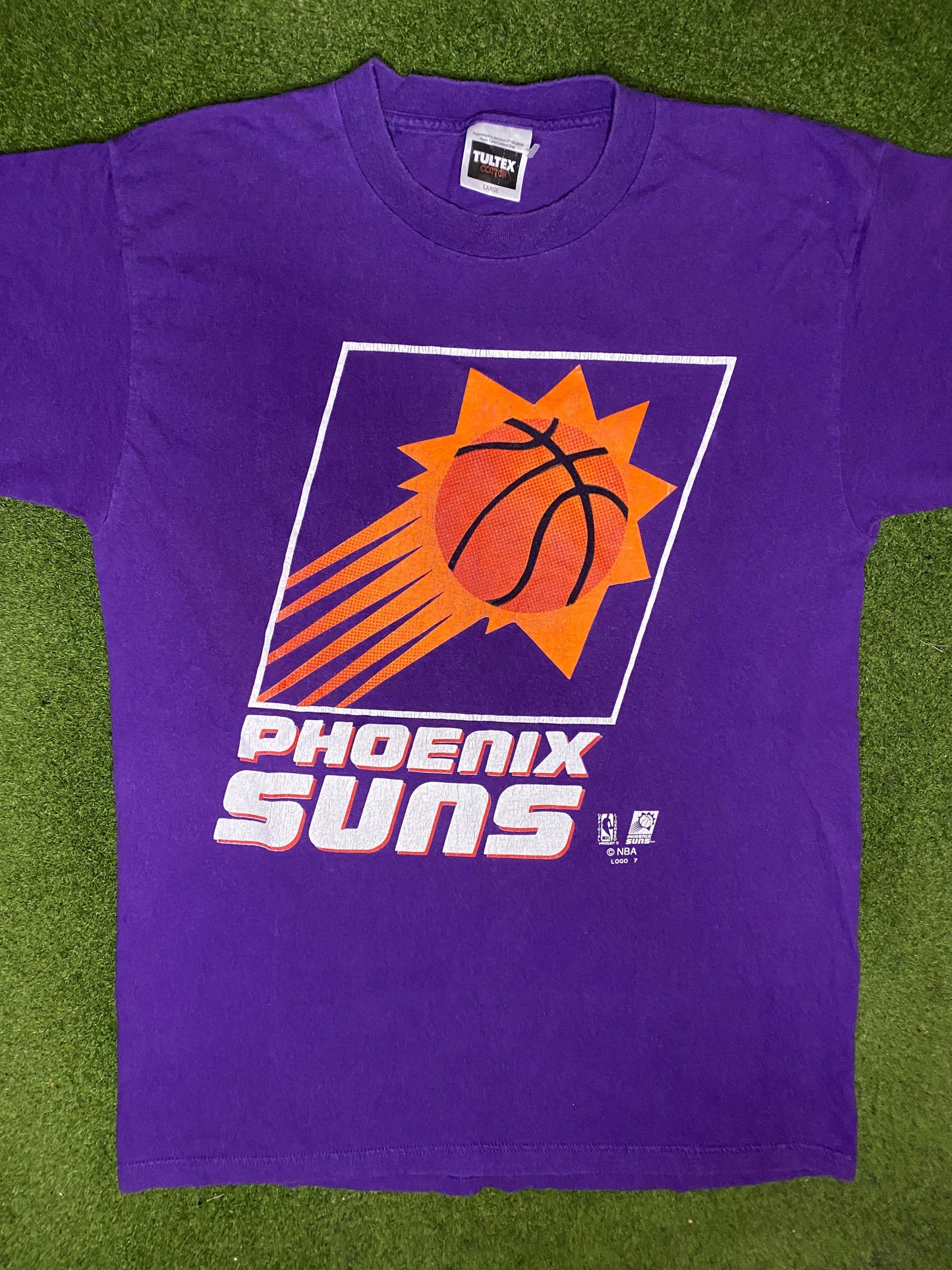 90s Phoenix Suns - Vintage NBA Tee (Large) - Gametime Vintage