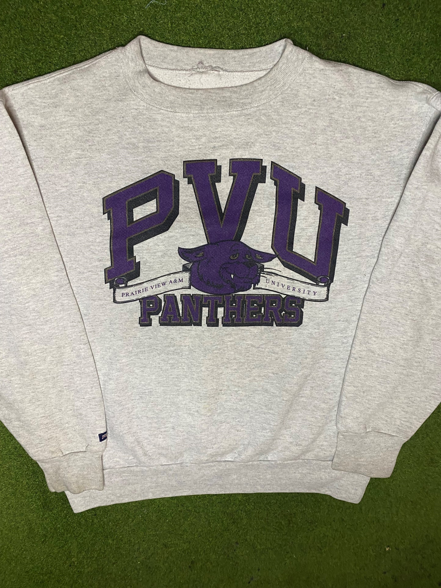 90s Prairie View A&M Panthers - Vintage HBCU Sweatshirt (Large) - Gametime Vintage