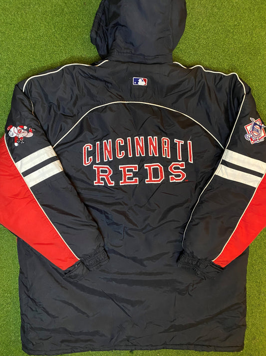 90s Cincinnati Reds - Vintage MLB Jacket (XL) - Gametime Vintage