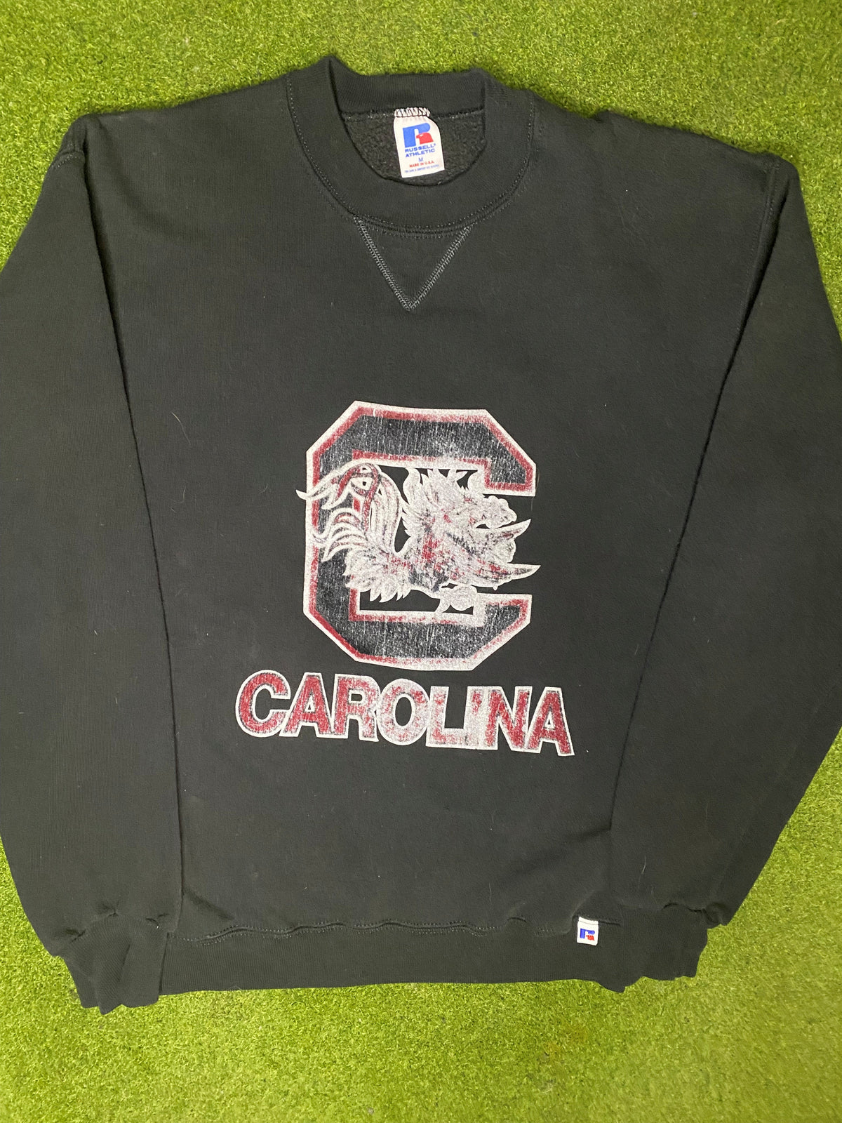 90s South Carolina Gamecocks - Vintage College Sweatshirt (Medium) - Gametime Vintage