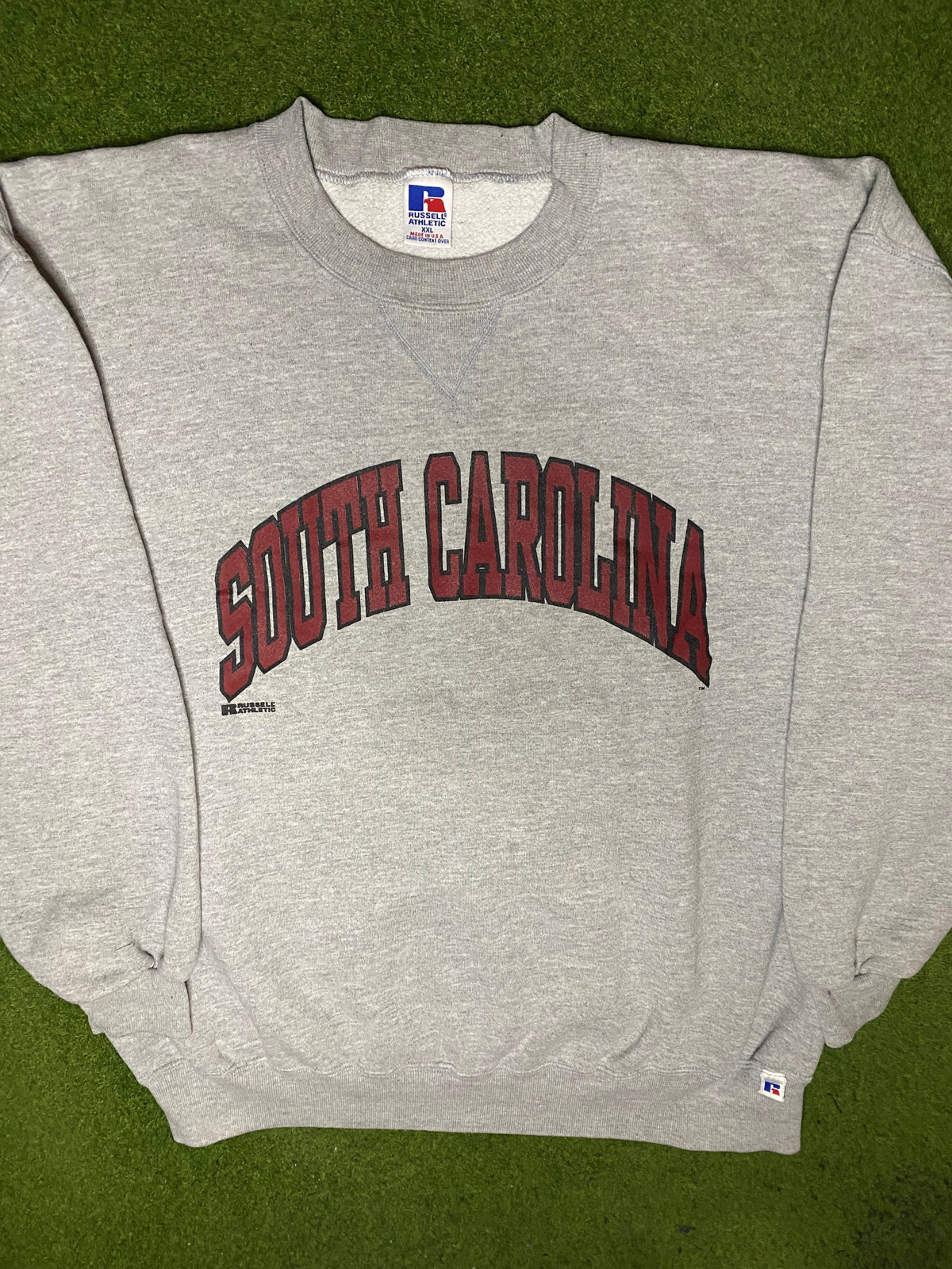 90s South Carolina Gamecocks - Vintage College Sweatshirt (2XL) - Gametime Vintage