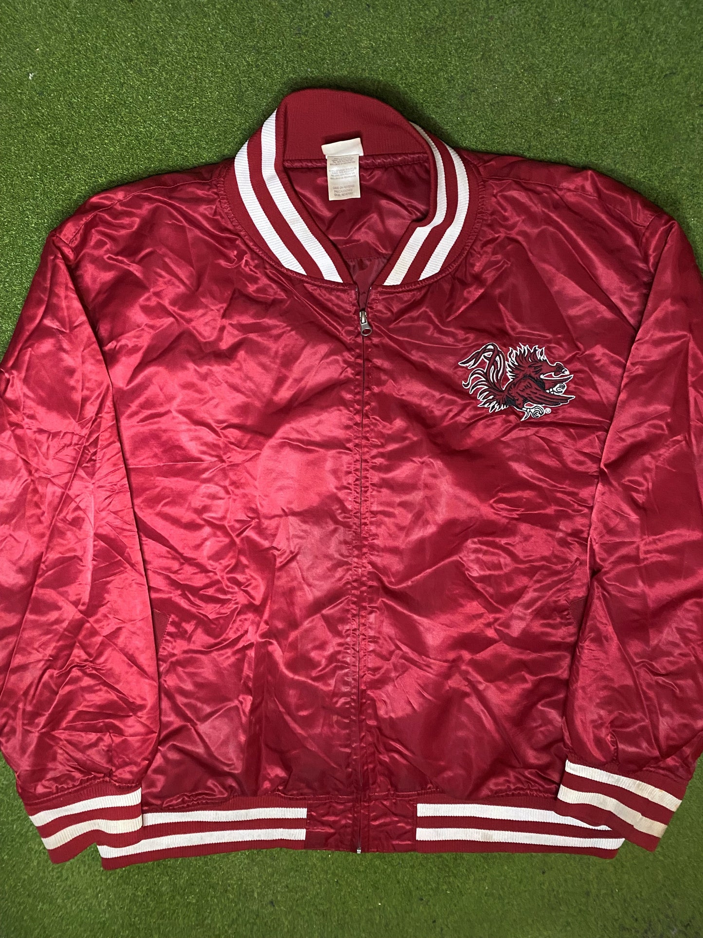 90s South Carolina Gamecocks - Vintage College Varsity Jacket (XL) - Gametime Vintage