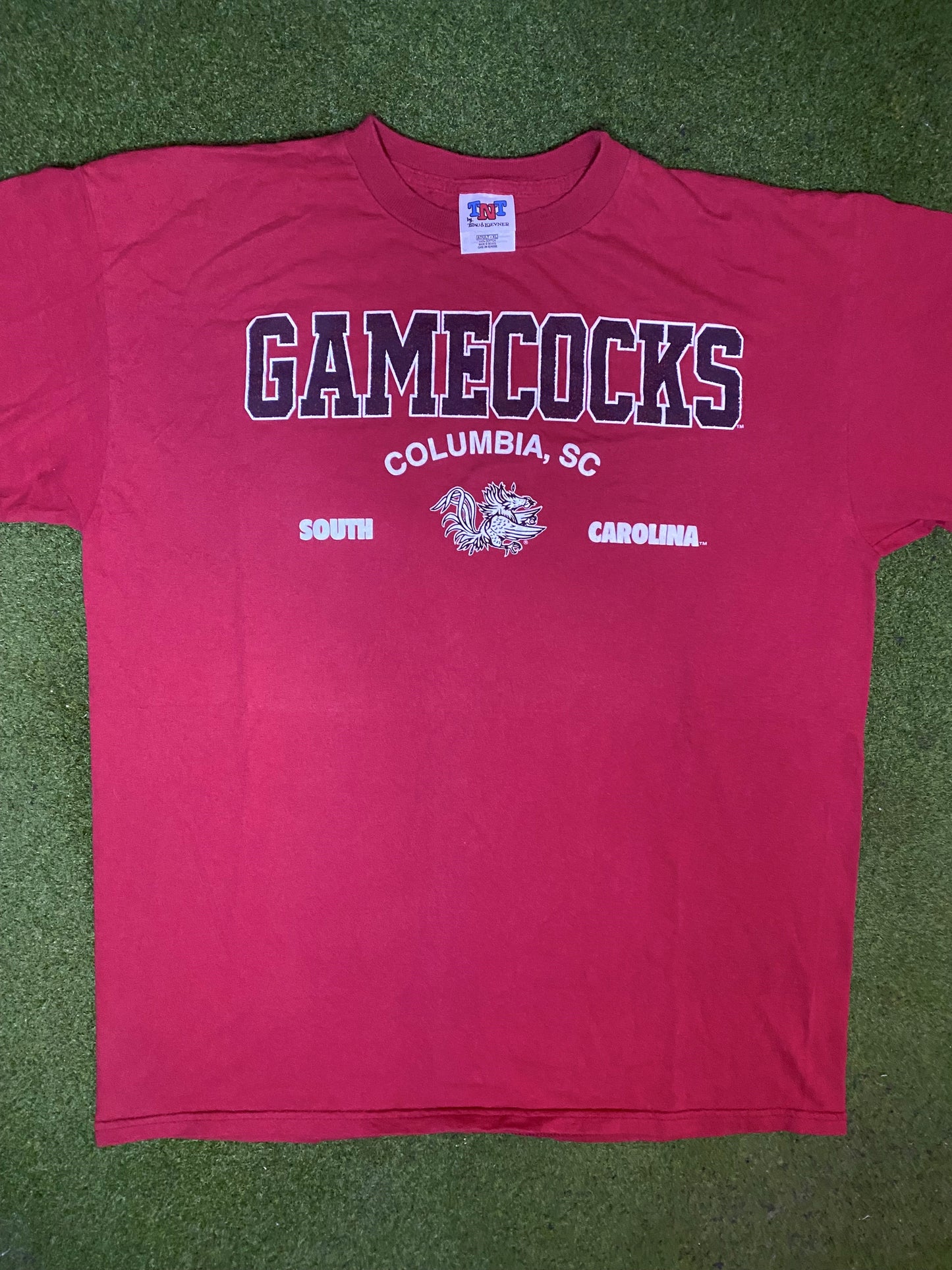90s South Carolina Gamecocks - Vintage College T-Shirt (XL) - Gametime Vintage