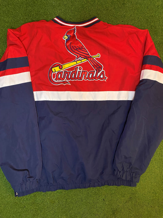 90s St. Louis Cardinals - Vintage MLB Pullover (XL) - Gametime Vintage
