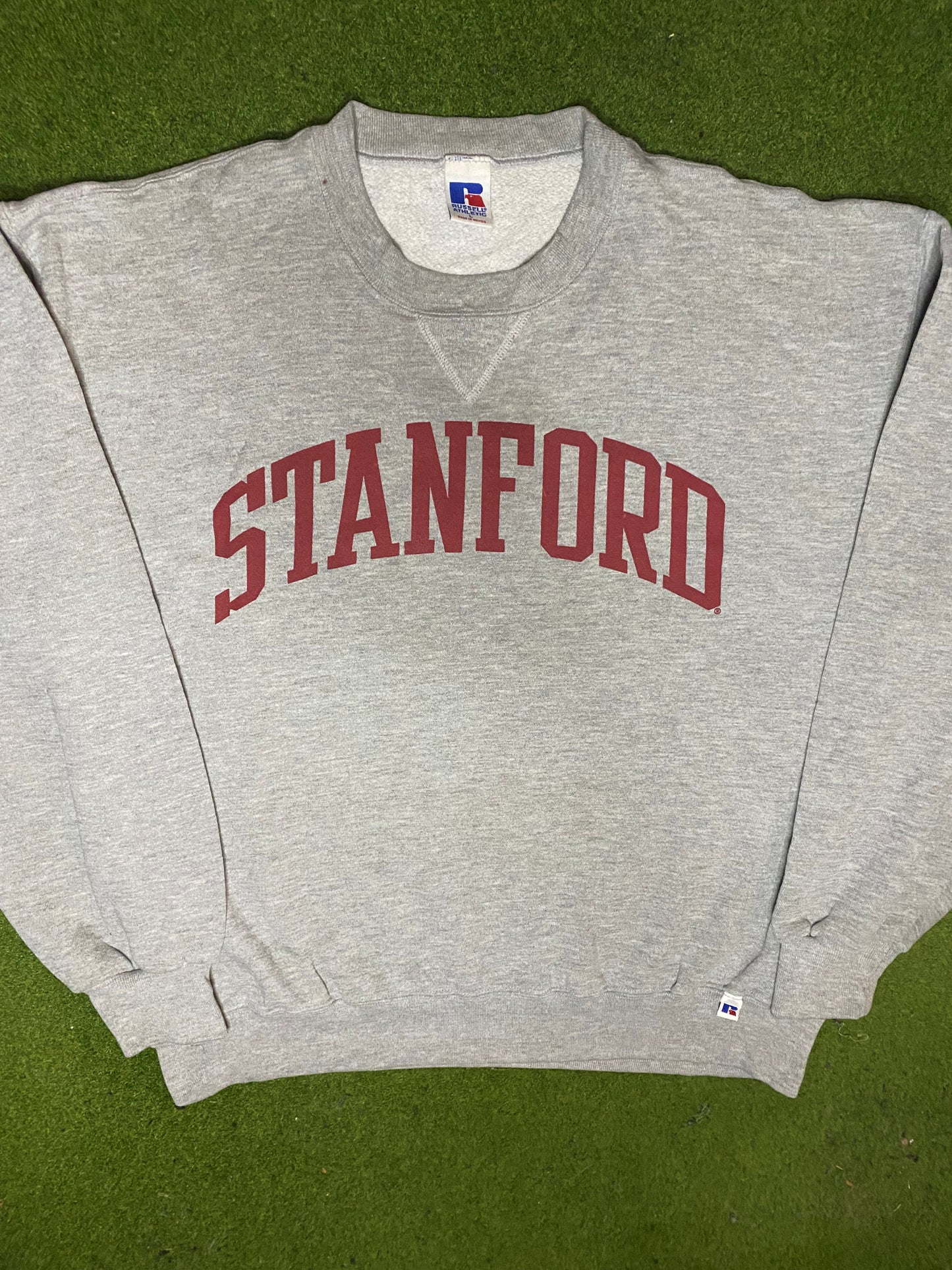 90s Stanford Cardinals - Vintage College Sweatshirt (Large) - Gametime Vintage