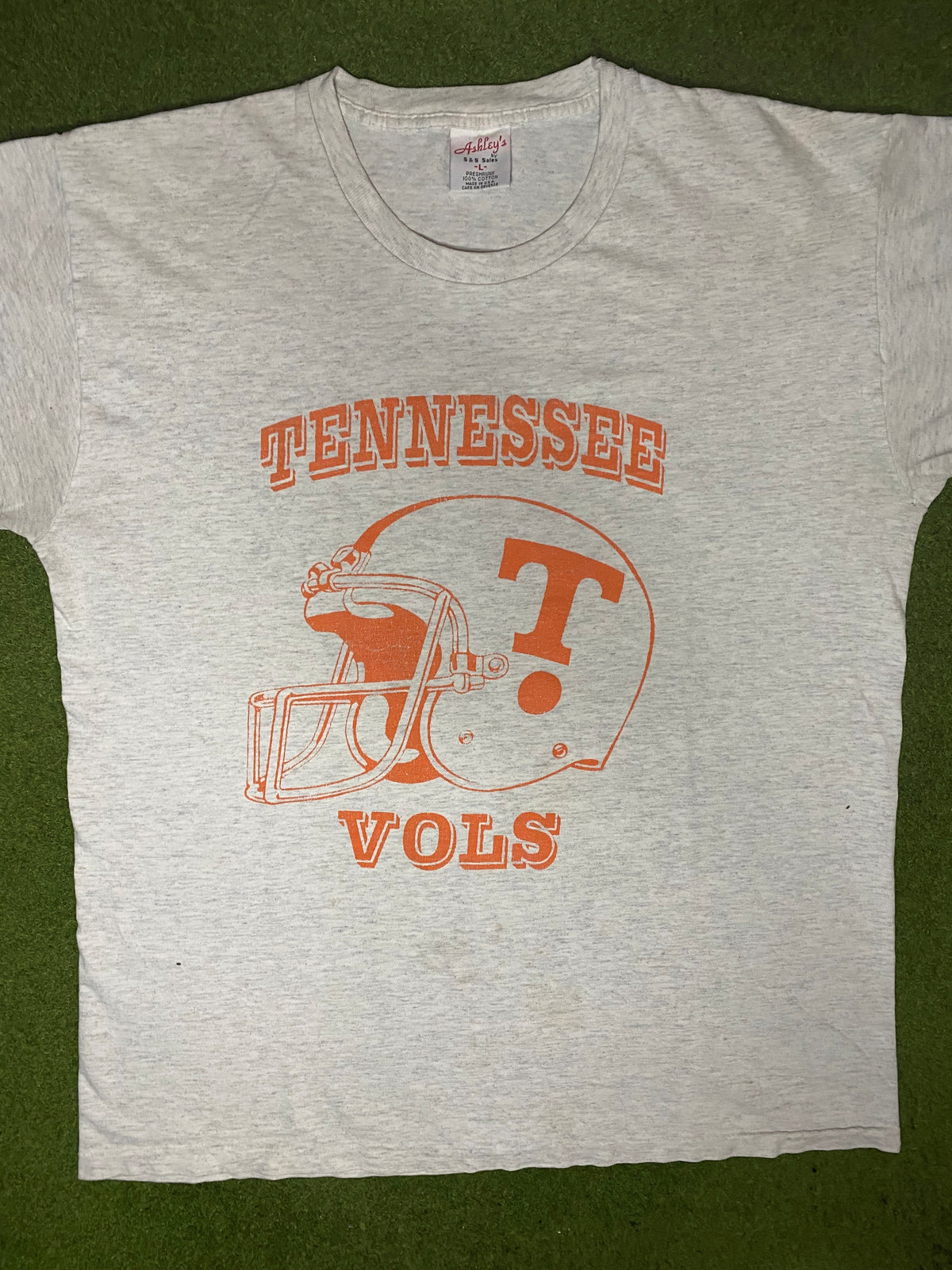 90s Tennessee Volunteers - Vintage College Football T Shirt (Large) - Gametime Vintage
