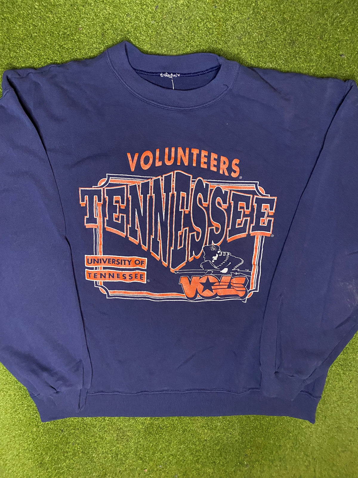 90s Tennessee Volunteers - Vintage College Sweatshirt (XL) - Gametime Vintage