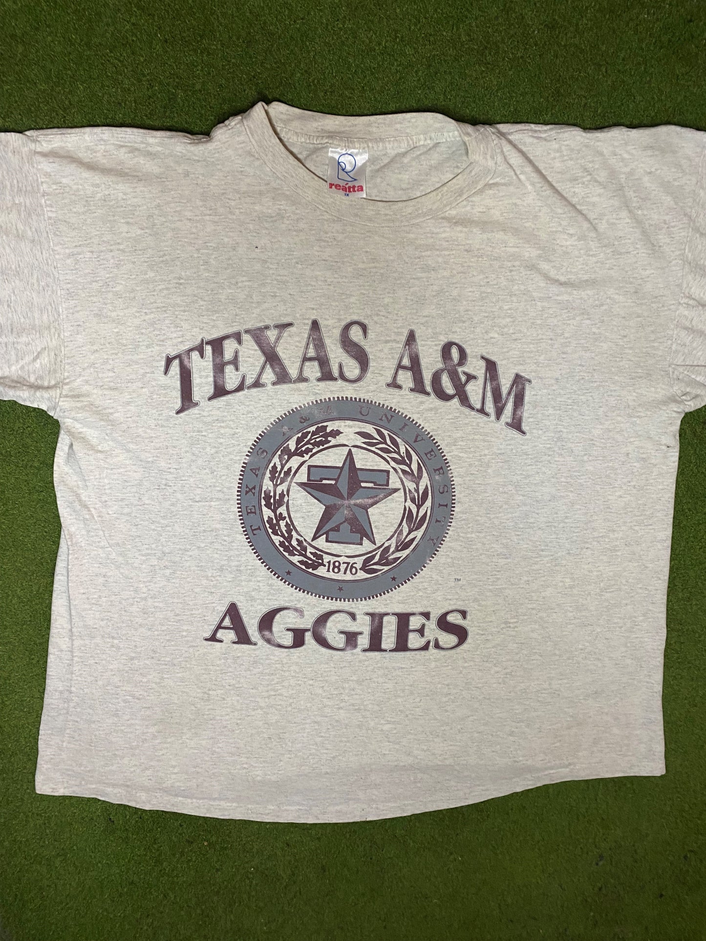 90s Texas A&M Aggies - Vintage College T-Shirt (2XL) - Gametime Vintage