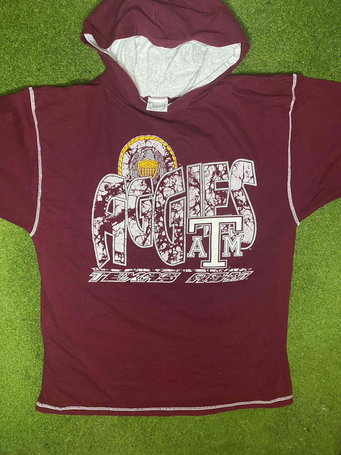 90s Texas A&M Aggies - Vintage College Hoodie (XL) - Gametime Vintage