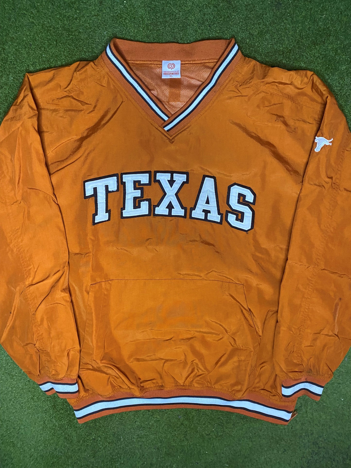 90s Texas Longhorns - Vintage College Pullover (XL) - Gametime Vintage