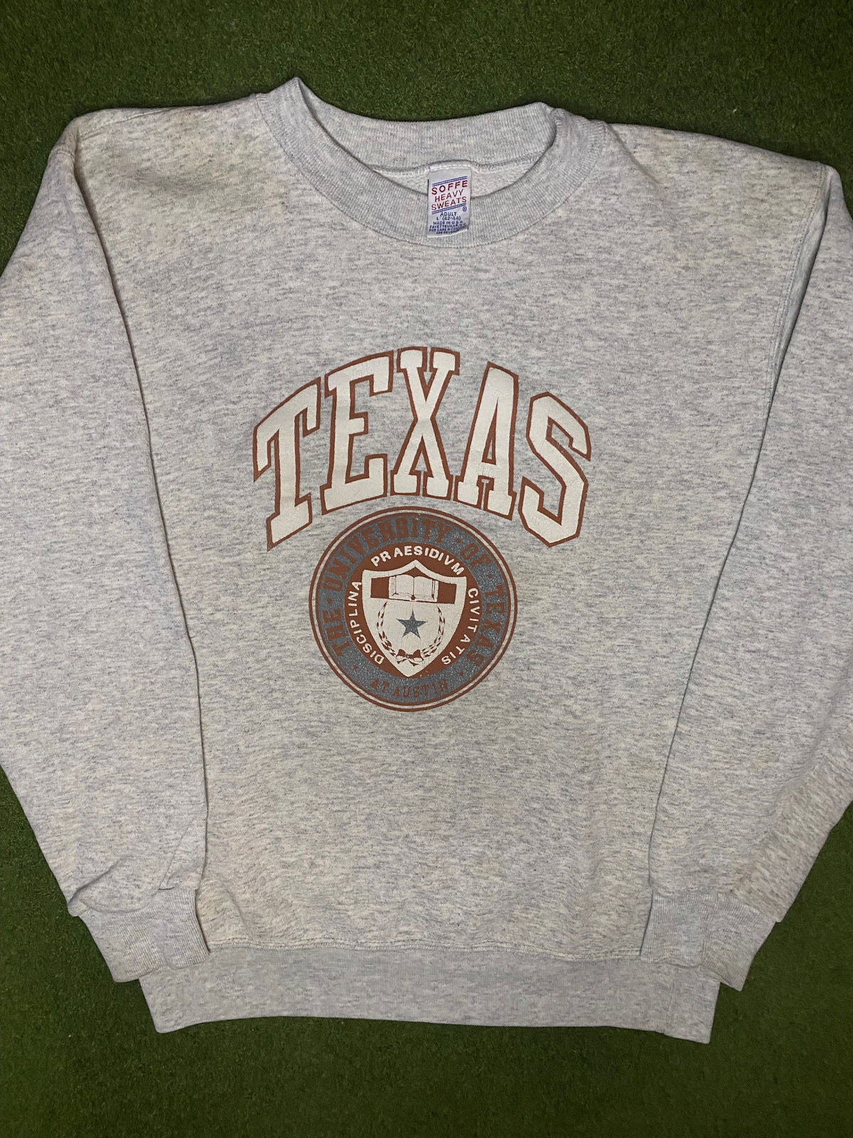 90s Texas Longhorns - Vintage University Sweatshirt (Large) - Gametime Vintage