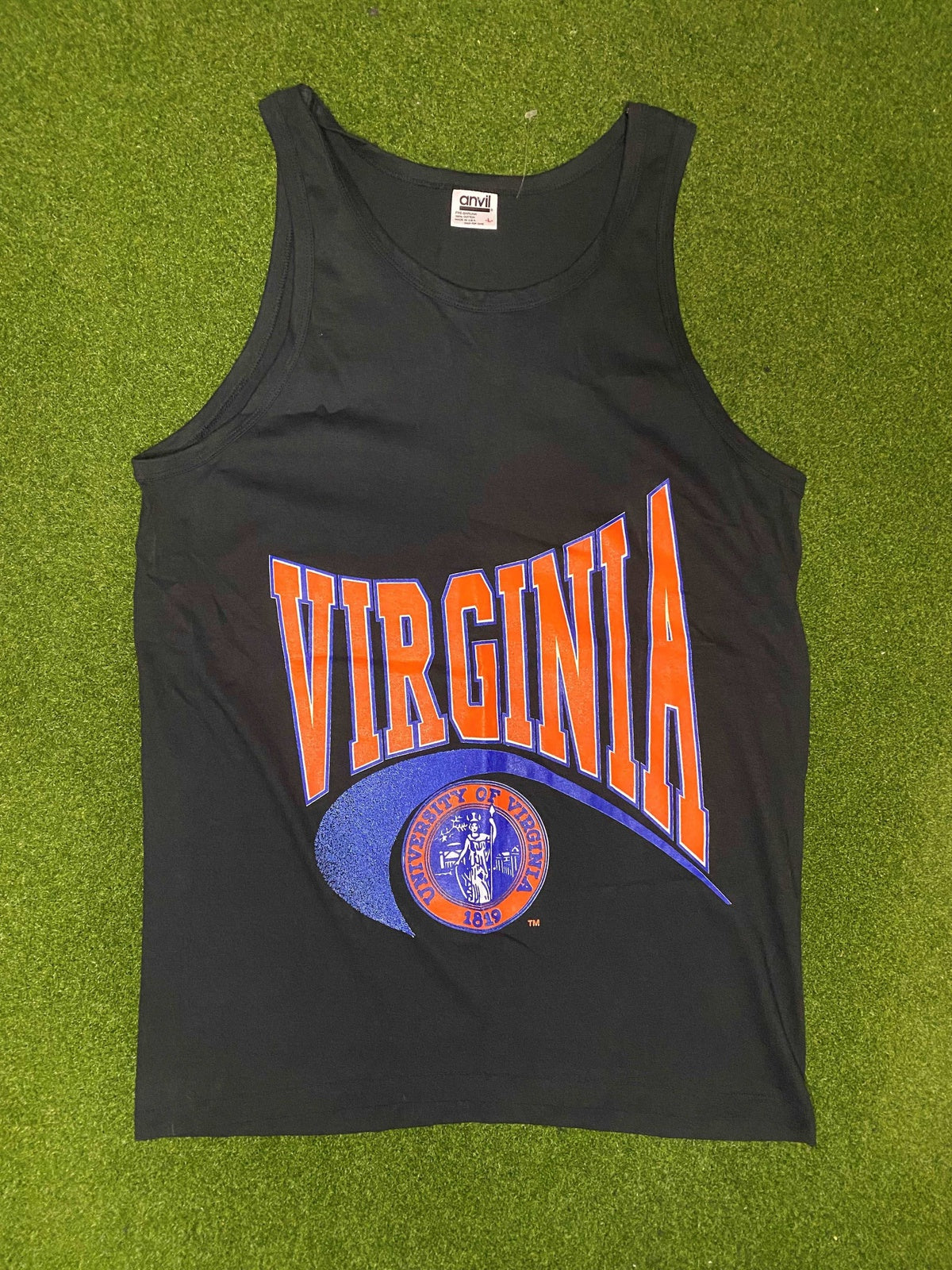 90s Virginia Cavaliers - Vintage College Tank (Large) - Gametime Vintage