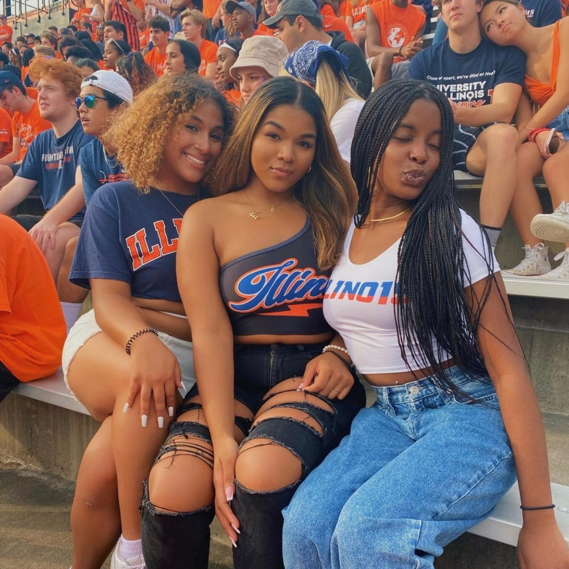 Illinois Fighting Illini Babydoll Tee