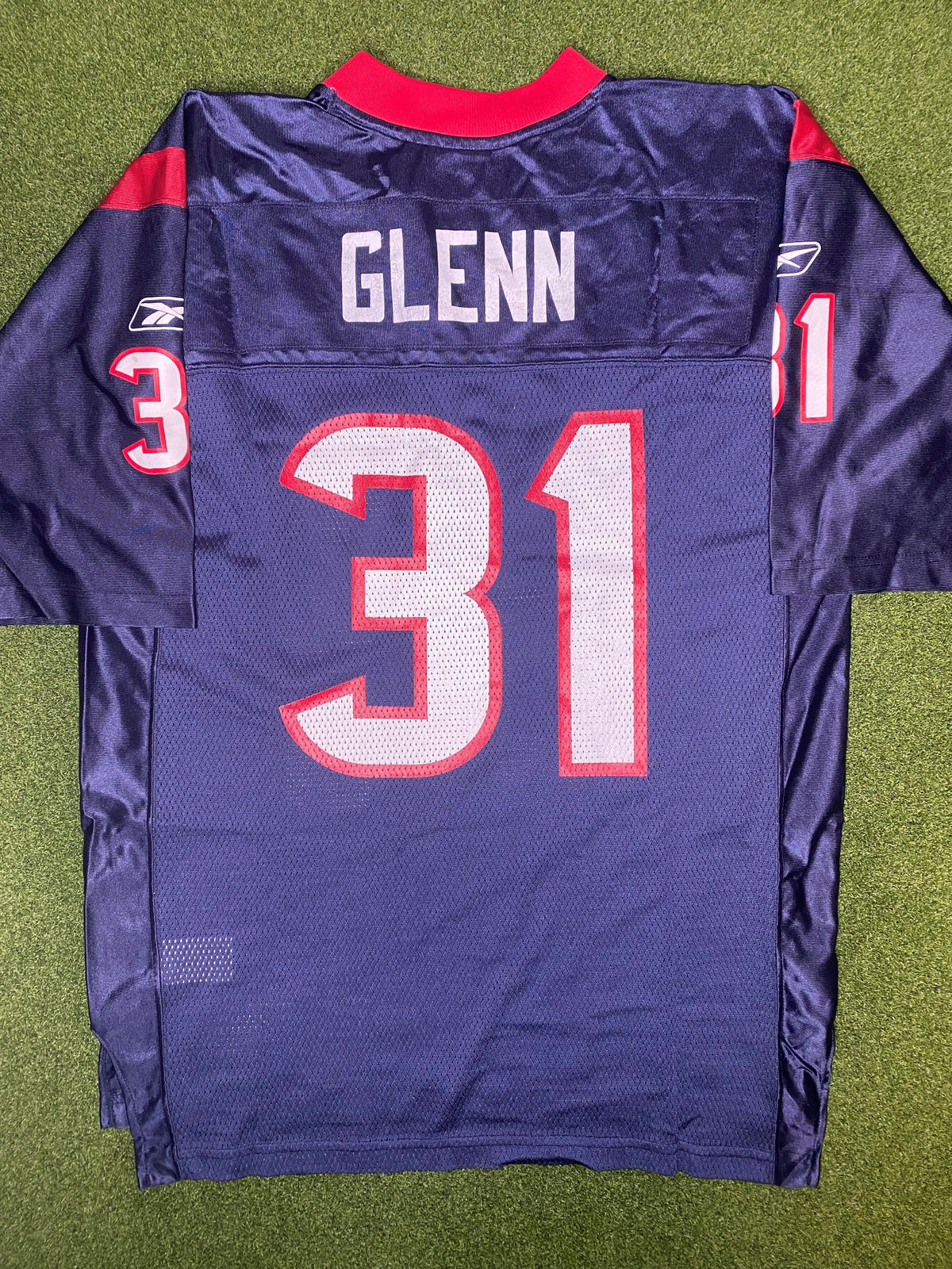 2002-2004 Houston Texans - Aaron Glen #31 - Camiseta Vintage NFL (Mediana)