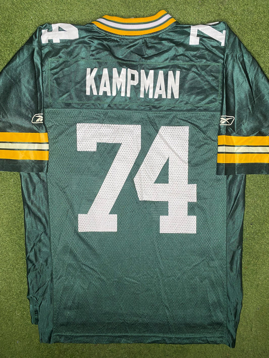 2002-2008 Green Bay Packers - Aaron Kampman #74 - Vintage NFL Jersey (Medium)