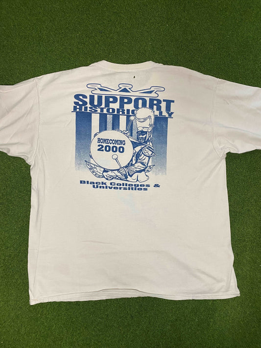 2000 Albany State University - Vintage HBCU Tee Shirt (XL) - Gametime Vintage